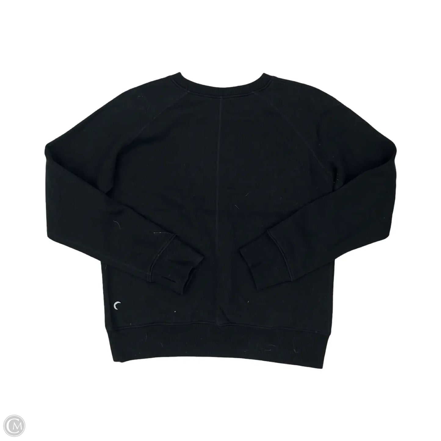 Athletic Sweatshirt Crewneck By Zyia In Black, Size: Xl