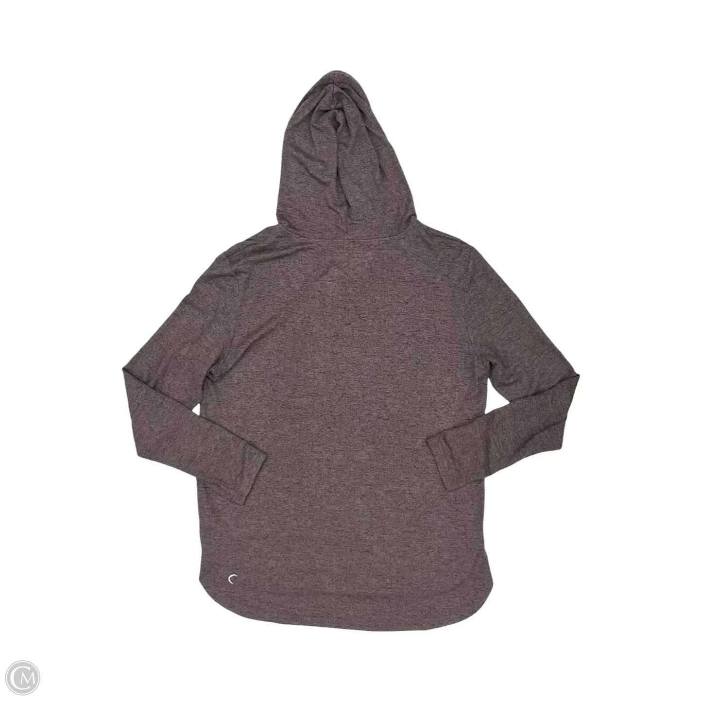 Athletic Top Long Sleeve Hoodie By Zyia In Purple, Size: M
