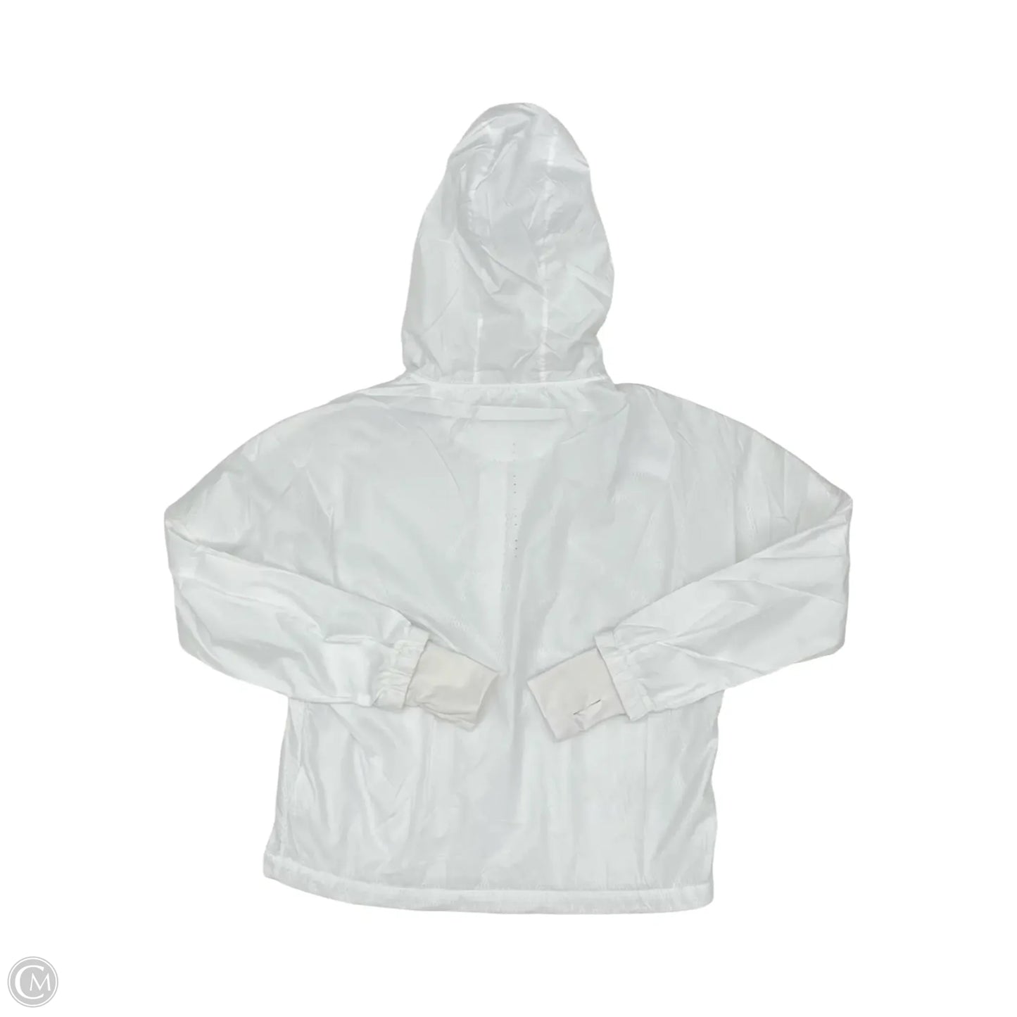 Athletic Jacket By Zyia In White, Size: L