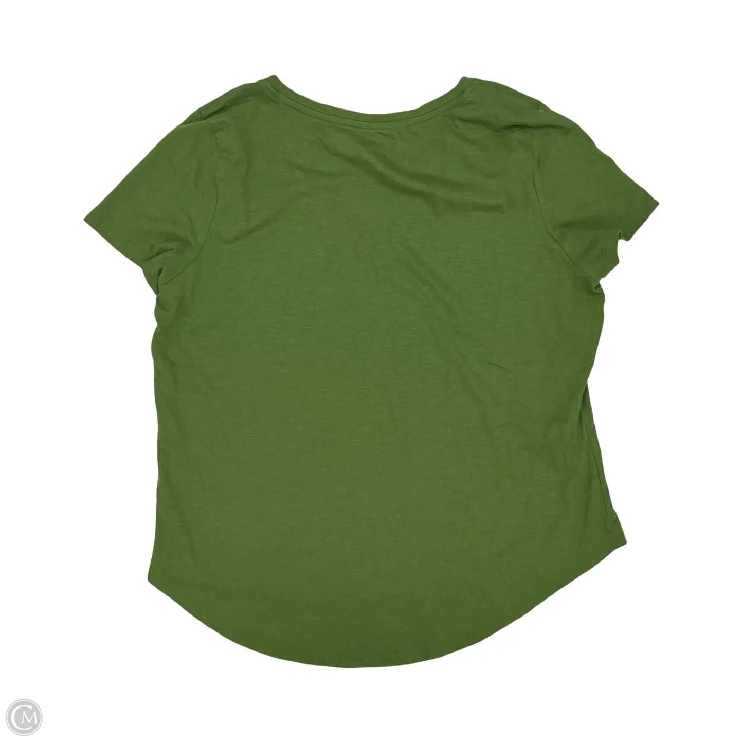 Top Short Sleeve Basic By Falls Creek In Green, Size: Xl