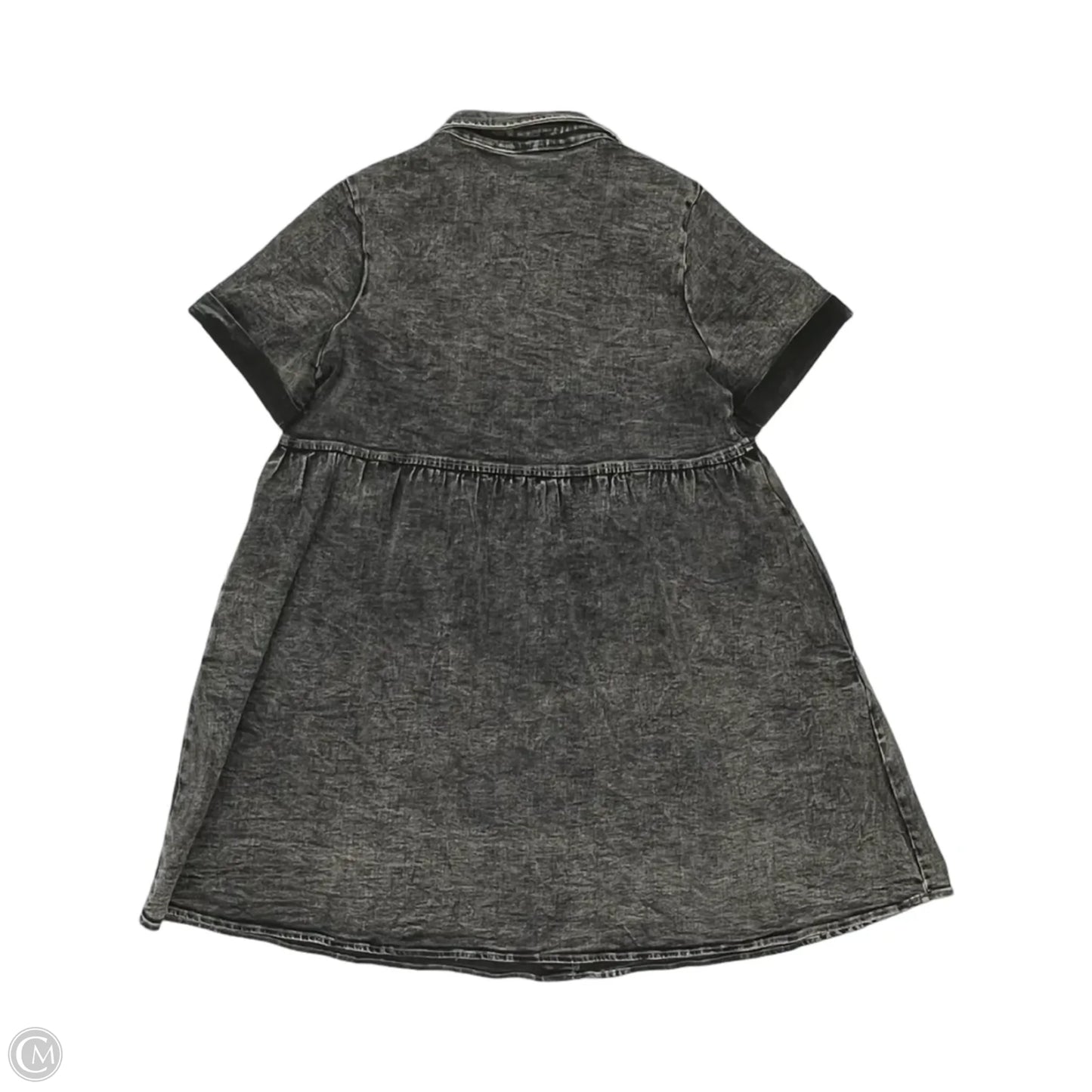 Dress Casual Short By Clothes Mentor In Black Denim, Size: M