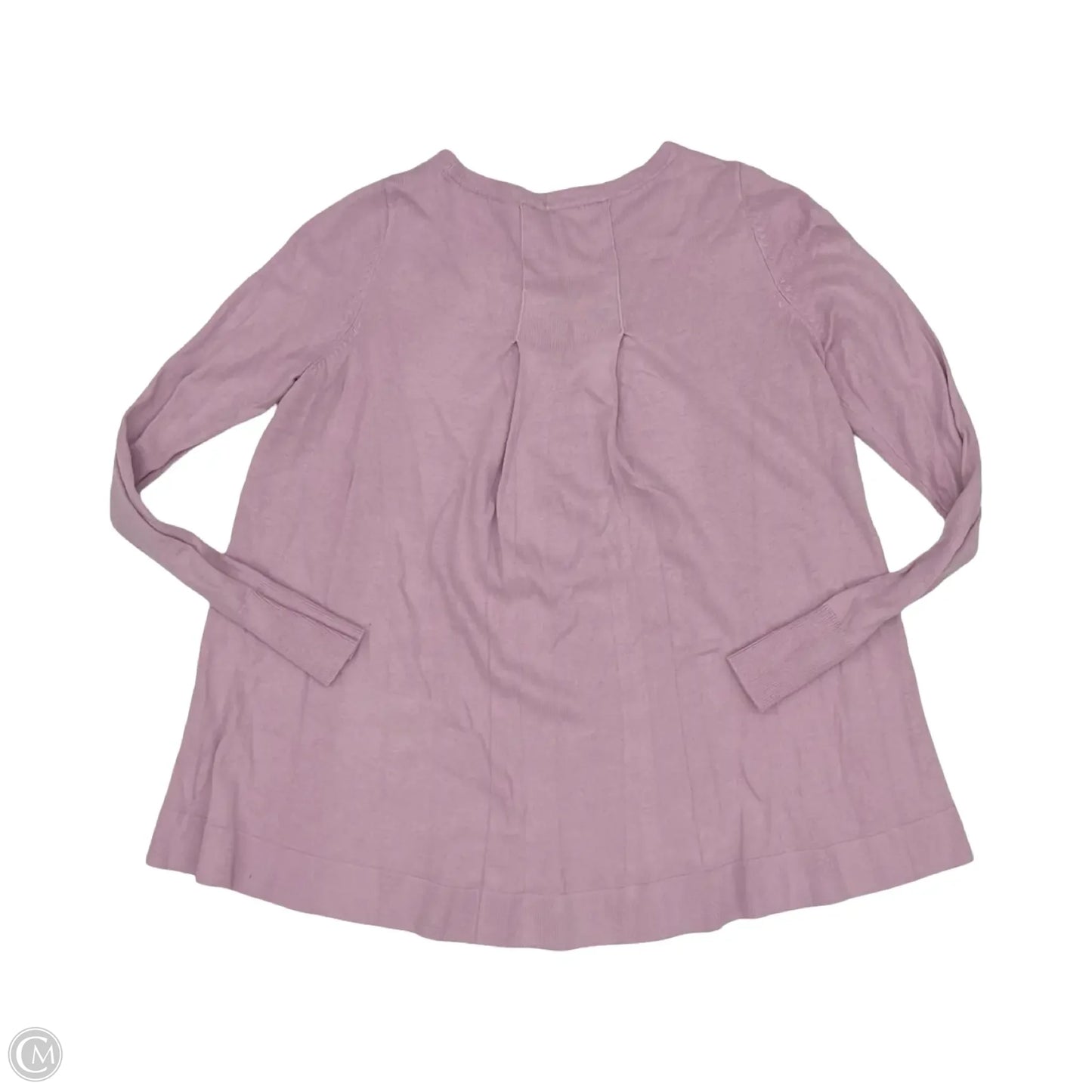 Top Long Sleeve By Loft In Purple, Size: M