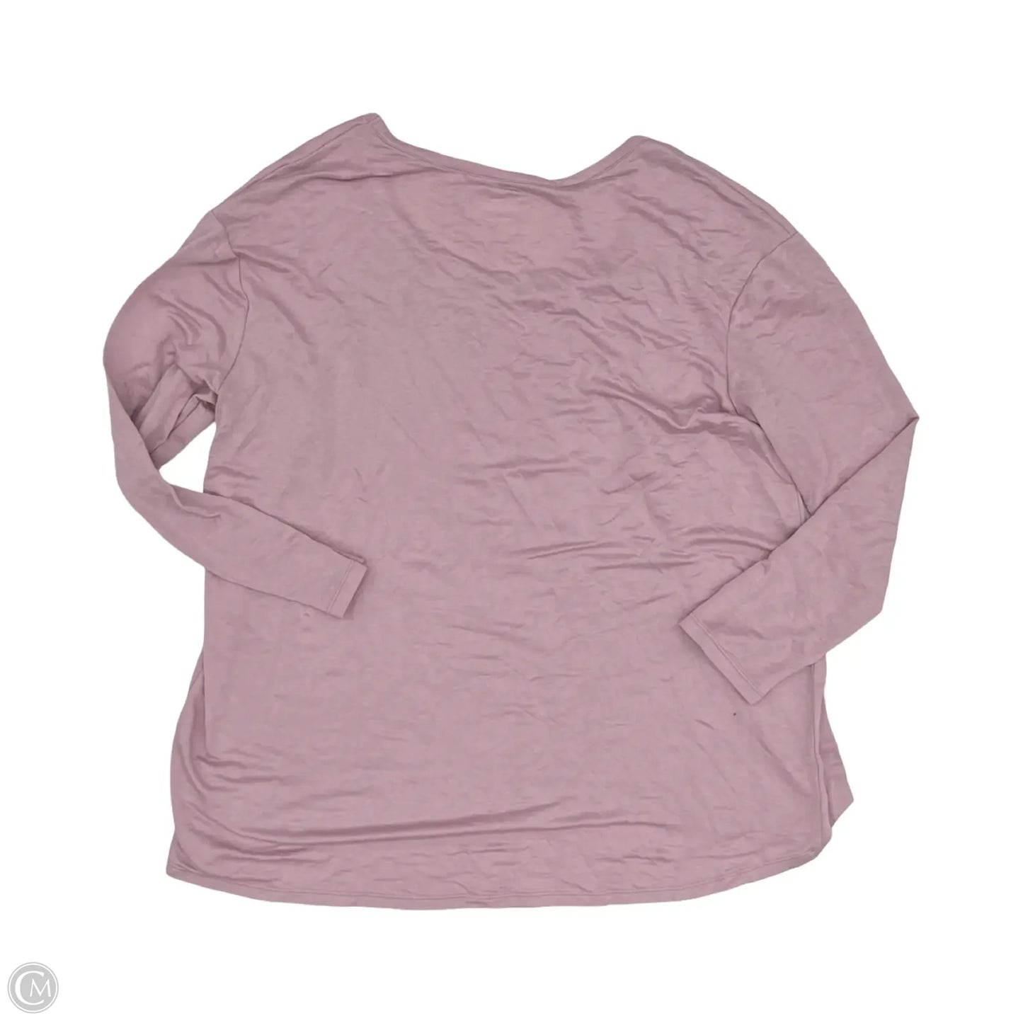 Top Long Sleeve By Lane Bryant In Purple, Size: Xl