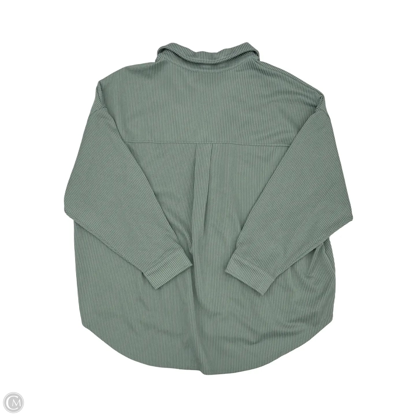 Top Long Sleeve By Maurices In Green, Size: 2x