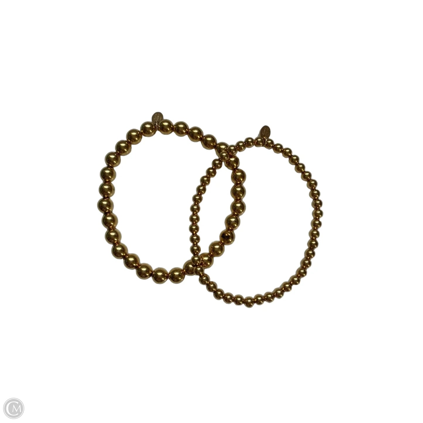 Bracelet Beaded By Dyadema, Size: 02 Piece Set