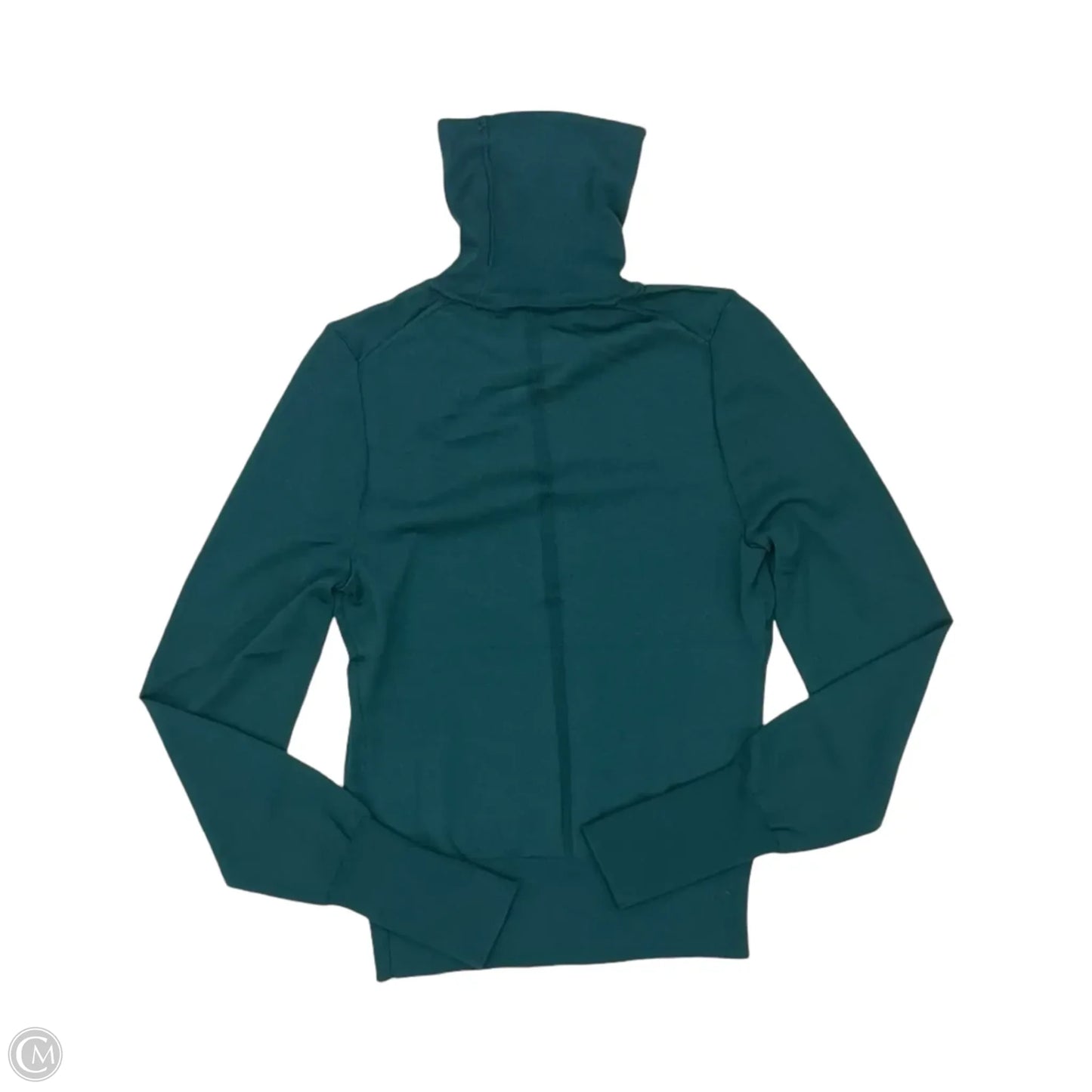 Top Long Sleeve By Express In Teal, Size: Xs