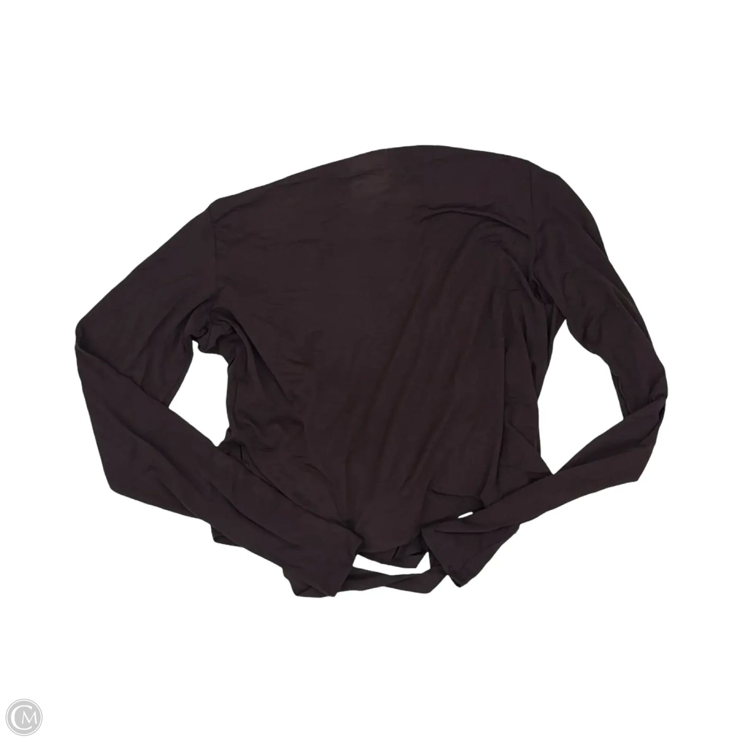 Top Long Sleeve By H&m In Brown, Size: Xl