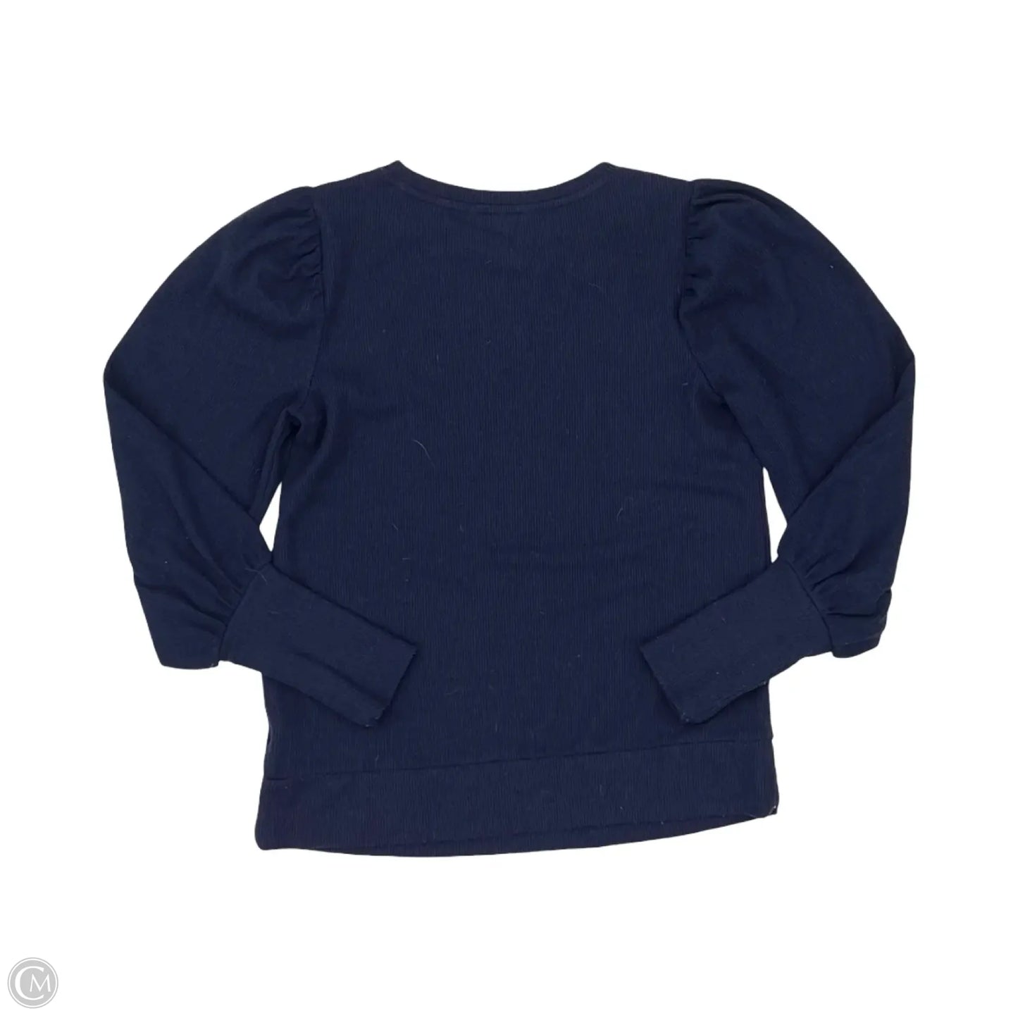 Top Long Sleeve By Lc Lauren Conrad In Blue, Size: S