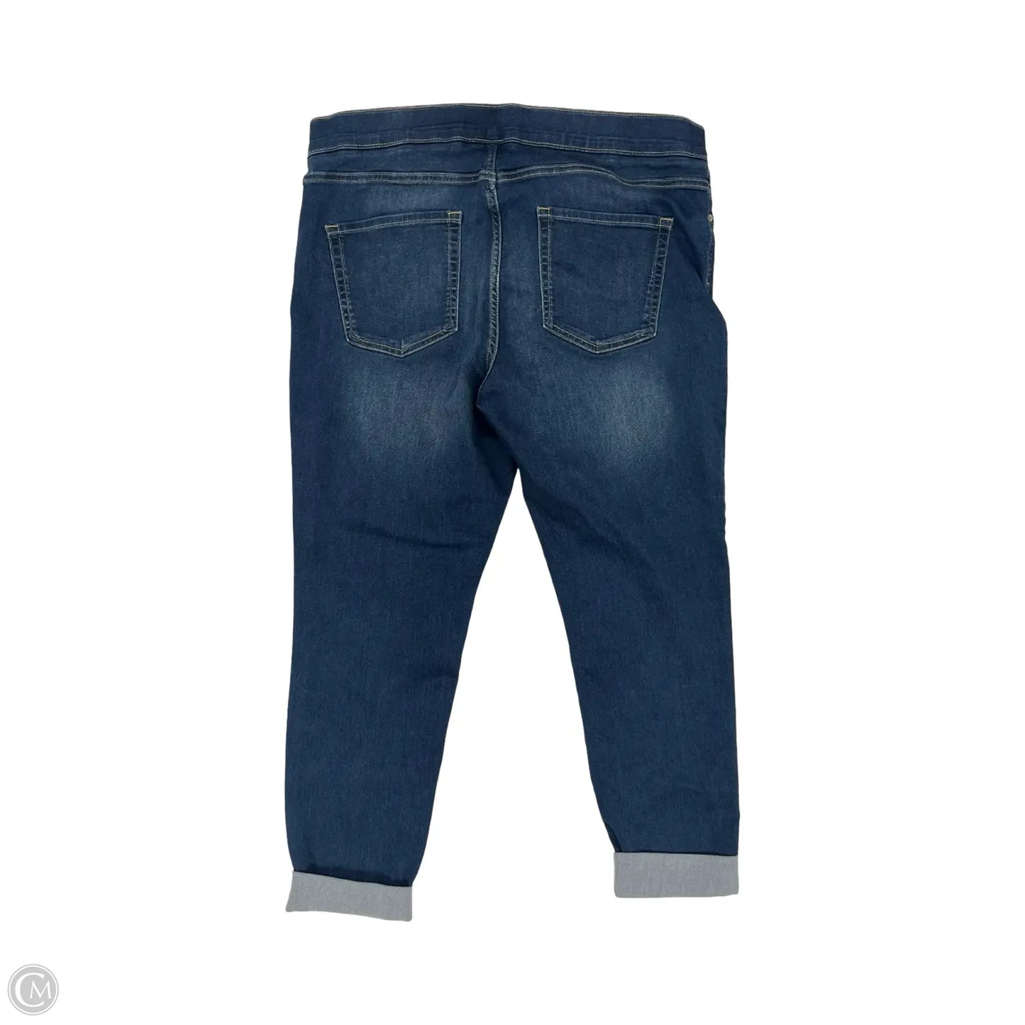 Jeans Jeggings By Falls Creek In Blue Denim, Size: 18