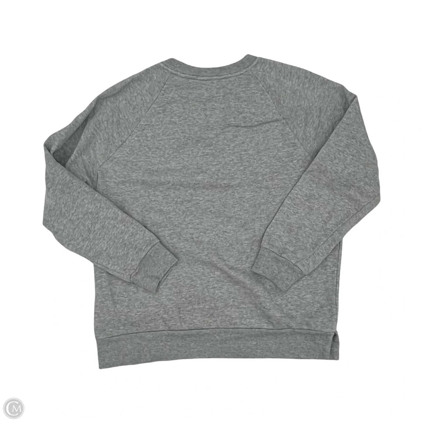 Sweatshirt Crewneck By Colsie In Grey, Size: S