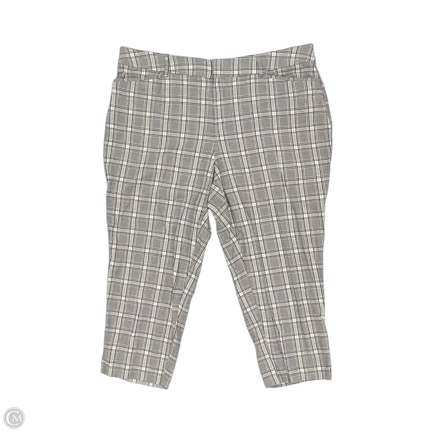 Pants Dress By Ava & Viv In Plaid Pattern, Size: 20