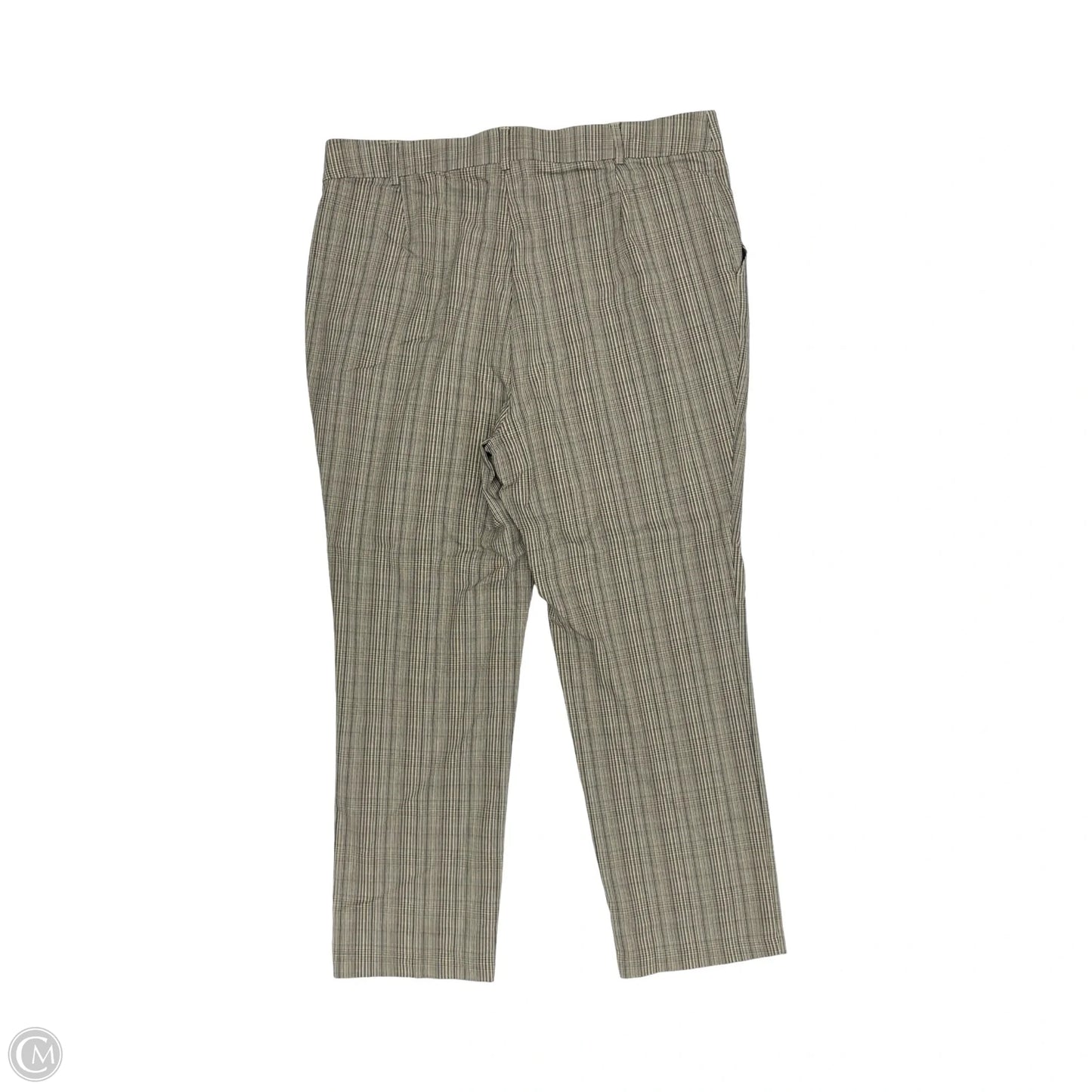 Pants Other By Rafaella In Cream & Grey, Size: 18