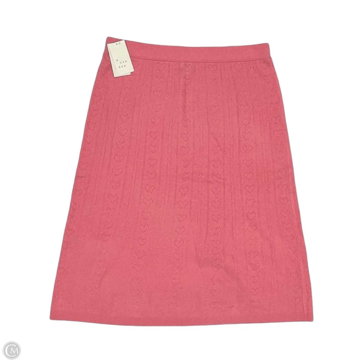Skirt Midi By A New Day In Pink, Size: L