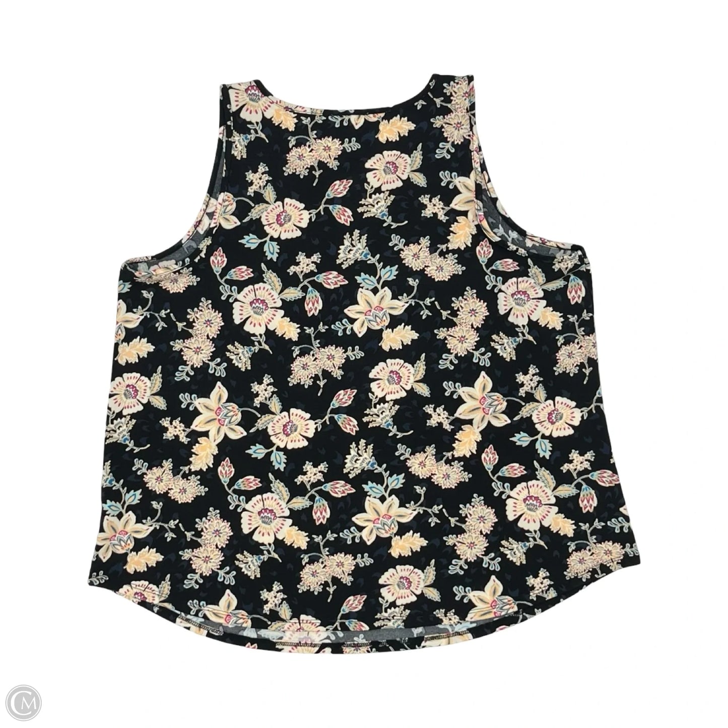 Blouse Sleeveless By Maurices In Floral Print, Size: 1x