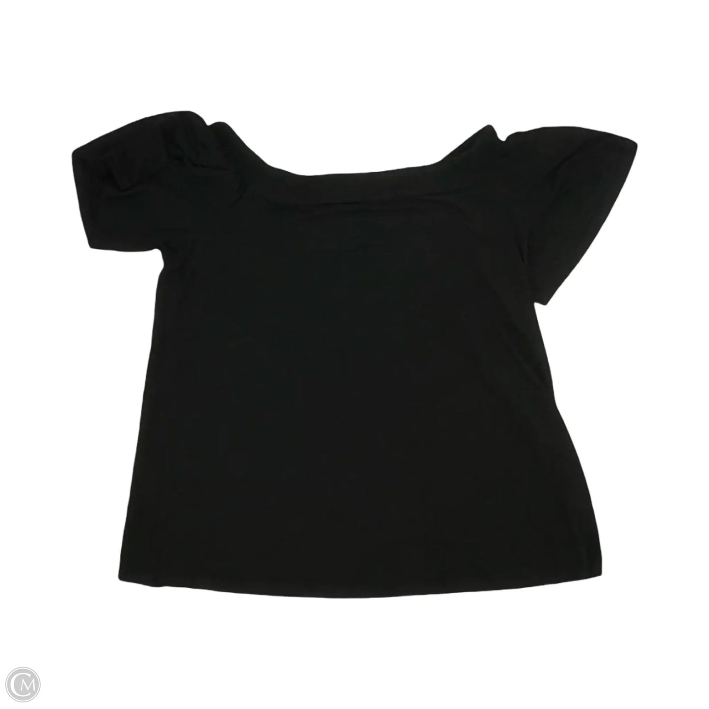 Top Short Sleeve By J. Jill In Black, Size: Sp