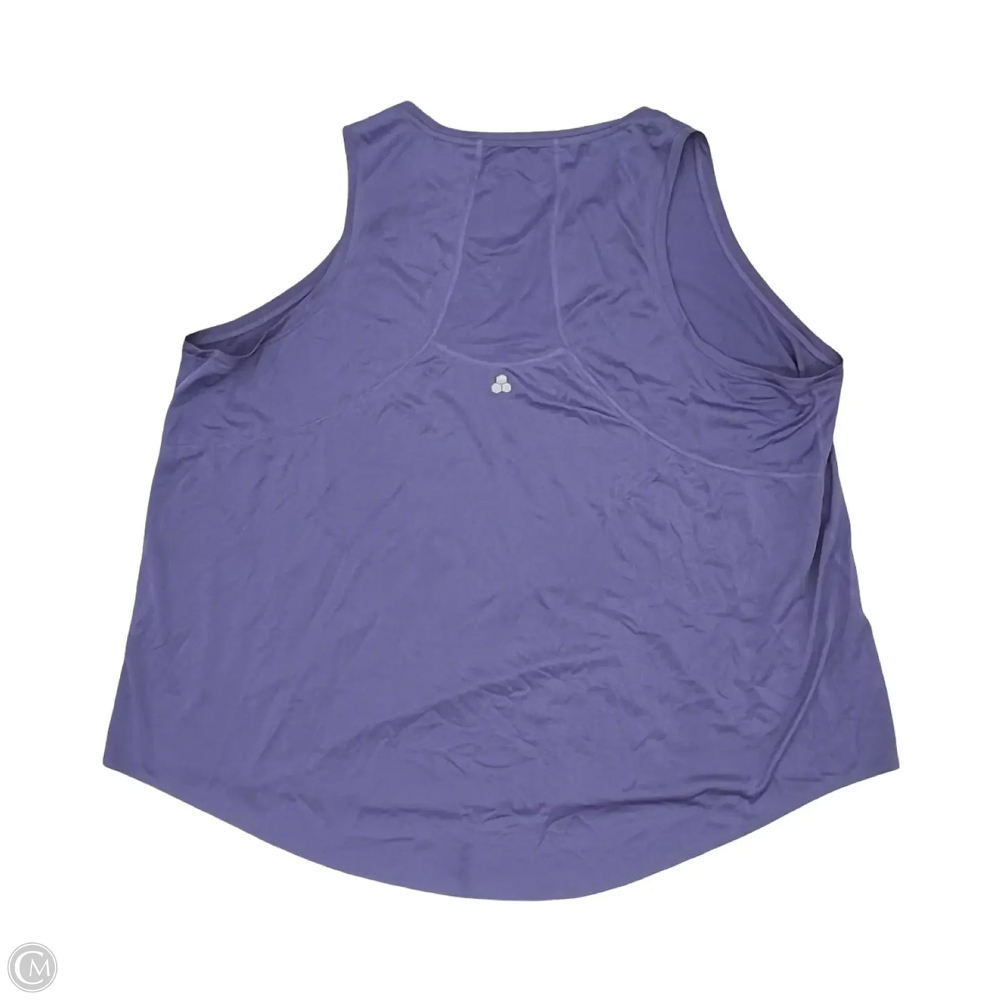 Athletic Tank Top By Tek Gear In Purple, Size: 3x