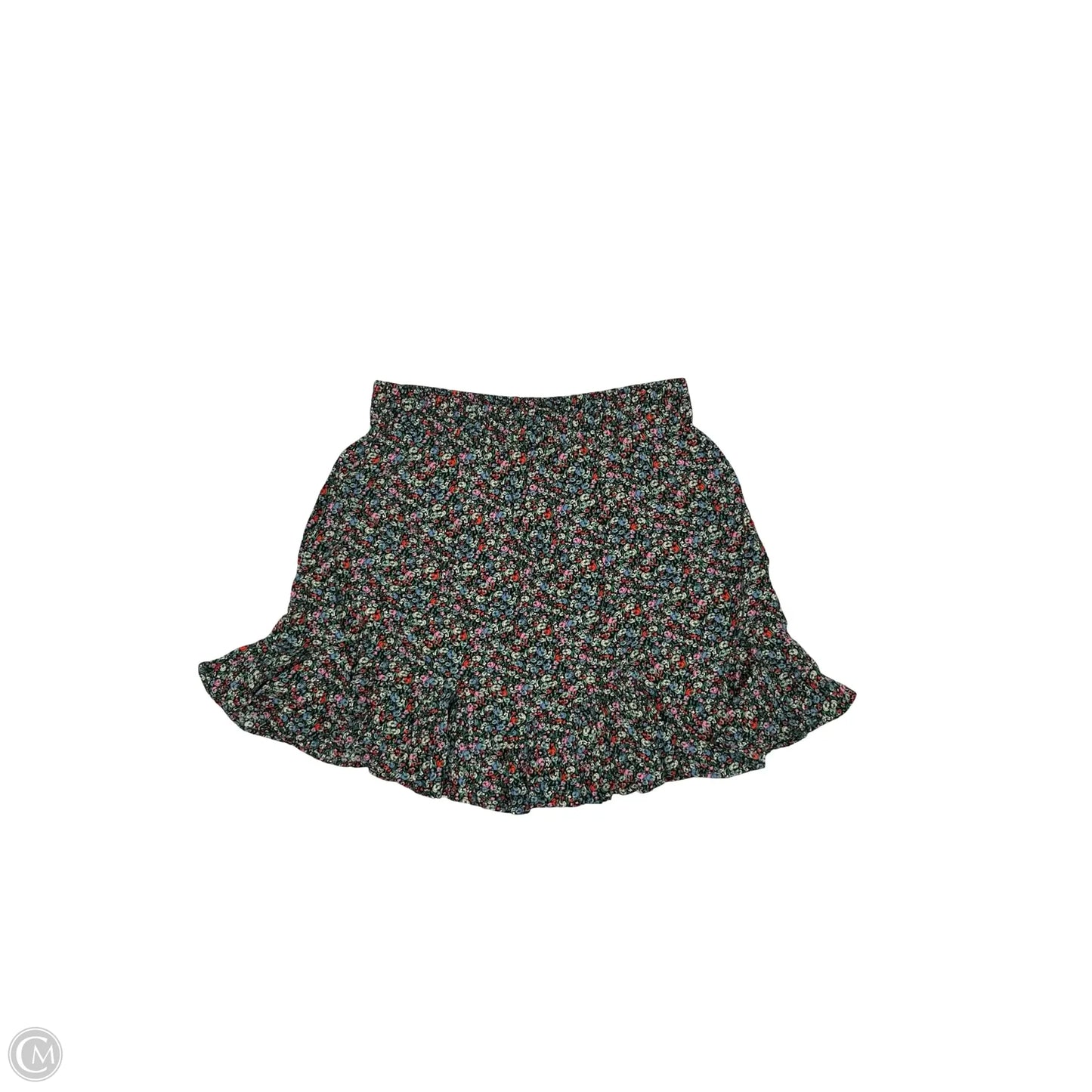 Skirt Mini & Short By Loft In Floral Print, Size: L