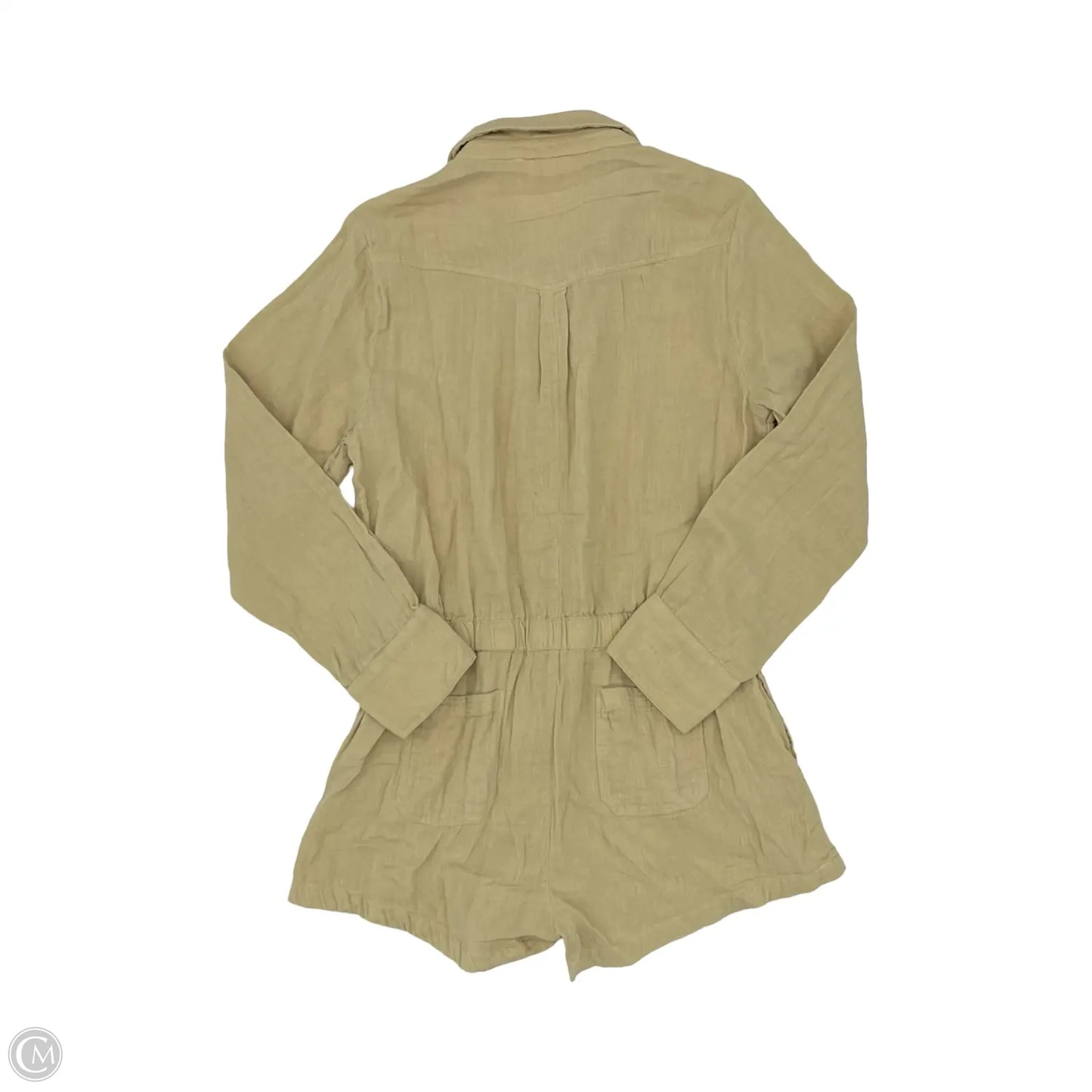 Romper By Elan In Tan, Size: L