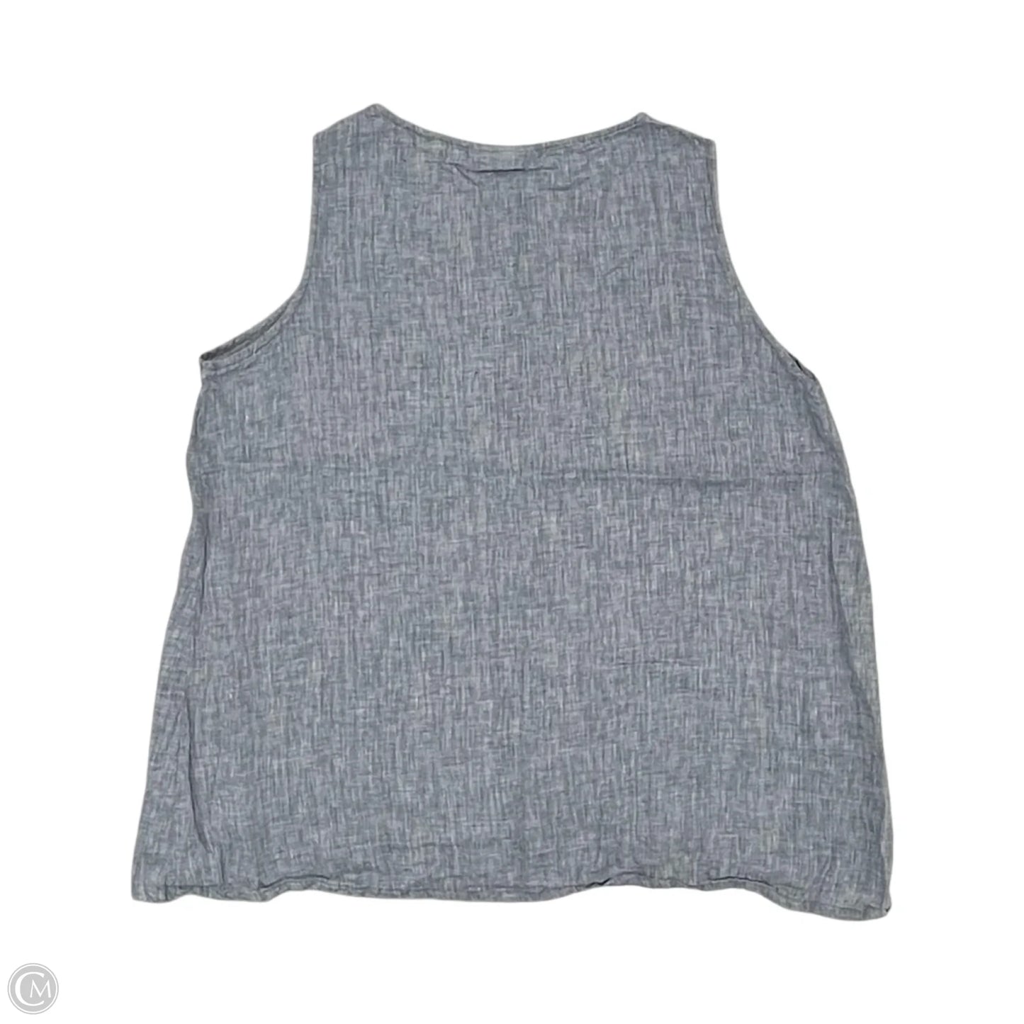 Blouse Sleeveless By Bryn Walker In Blue, Size: Xl