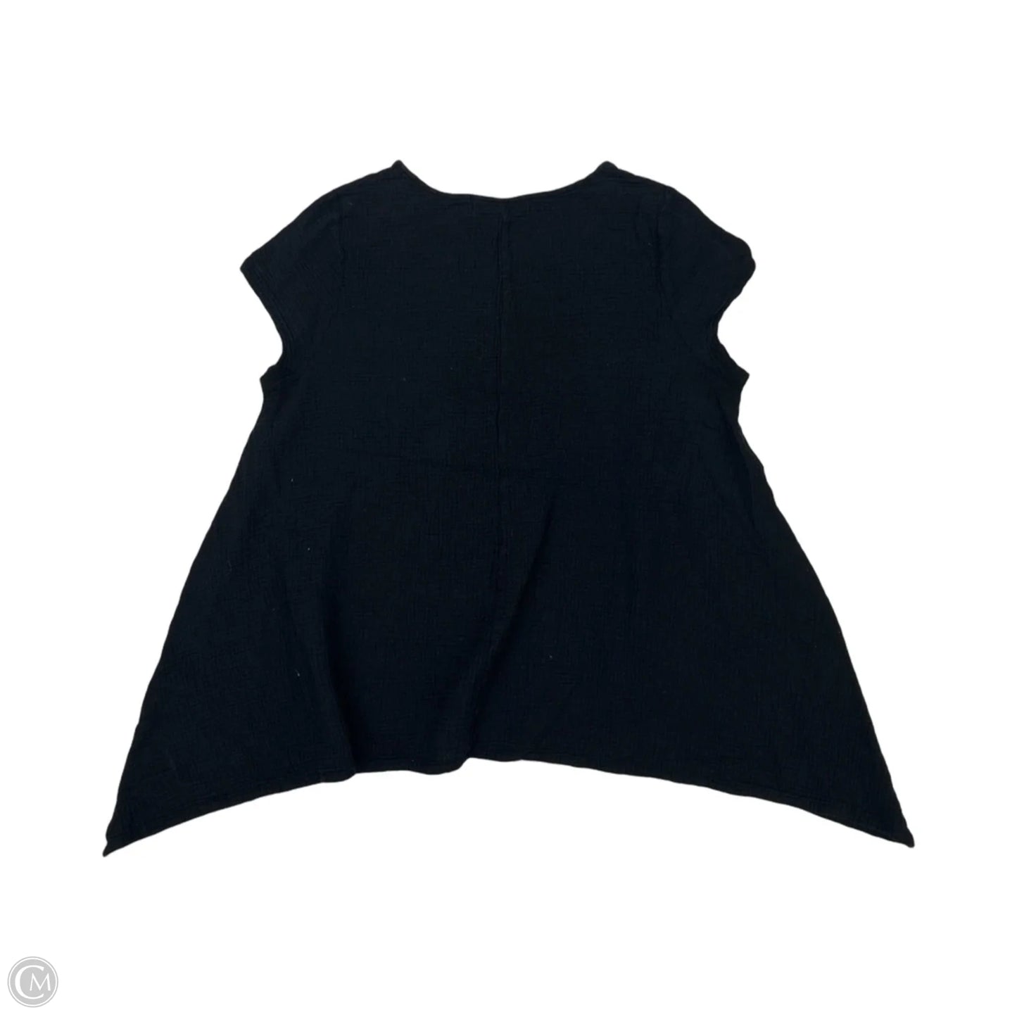 Top Short Sleeve By Bryn Walker In Black, Size: L