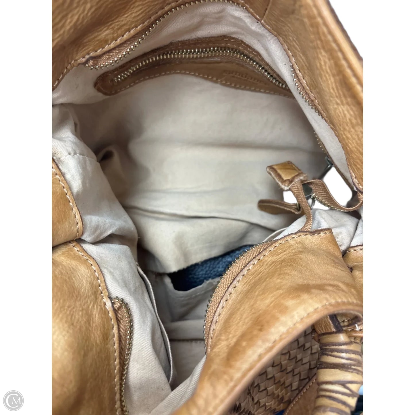 Handbag Leather By Sundance, Size: Medium