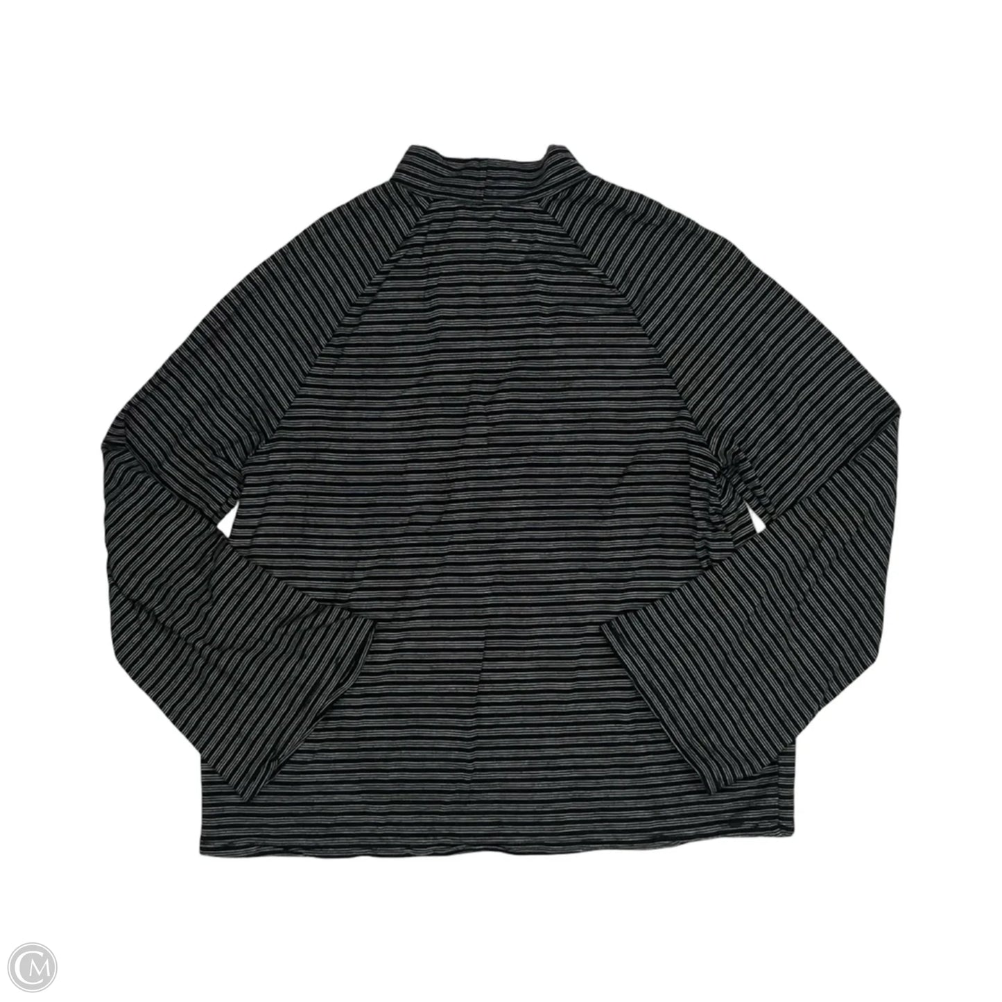 Top Long Sleeve By Cupcakes And Cashmere In Black & White, Size: S