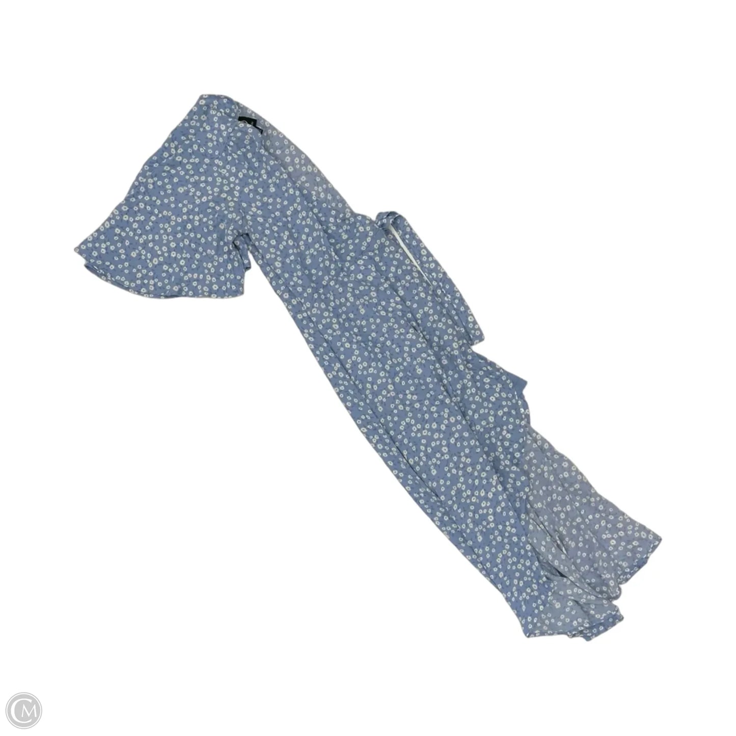 Dress Party Midi By Bobeau In Blue & White, Size: Xs