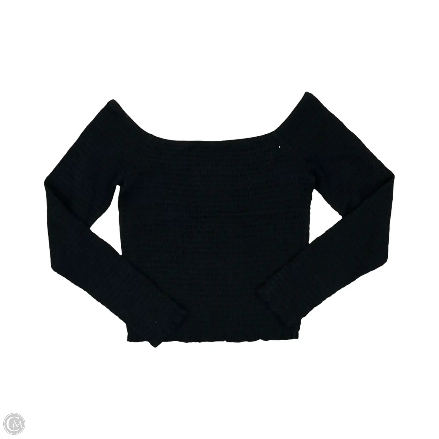 Top Long Sleeve By Bp In Black, Size: S