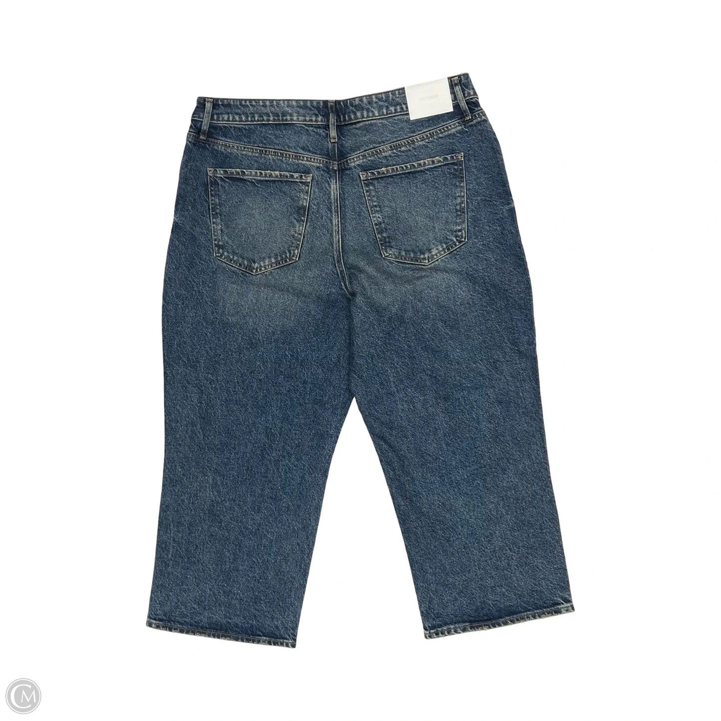 Jeans Boyfriend By Express In Blue Denim, Size: 16