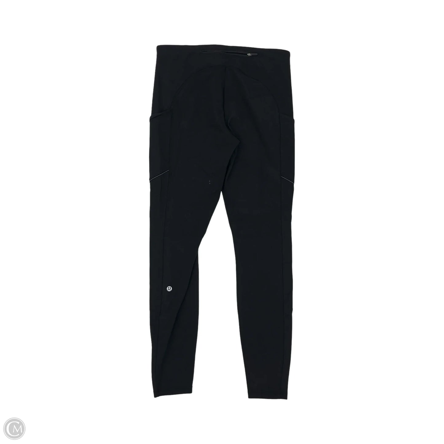 Athletic Leggings By Lululemon In Black, Size: M