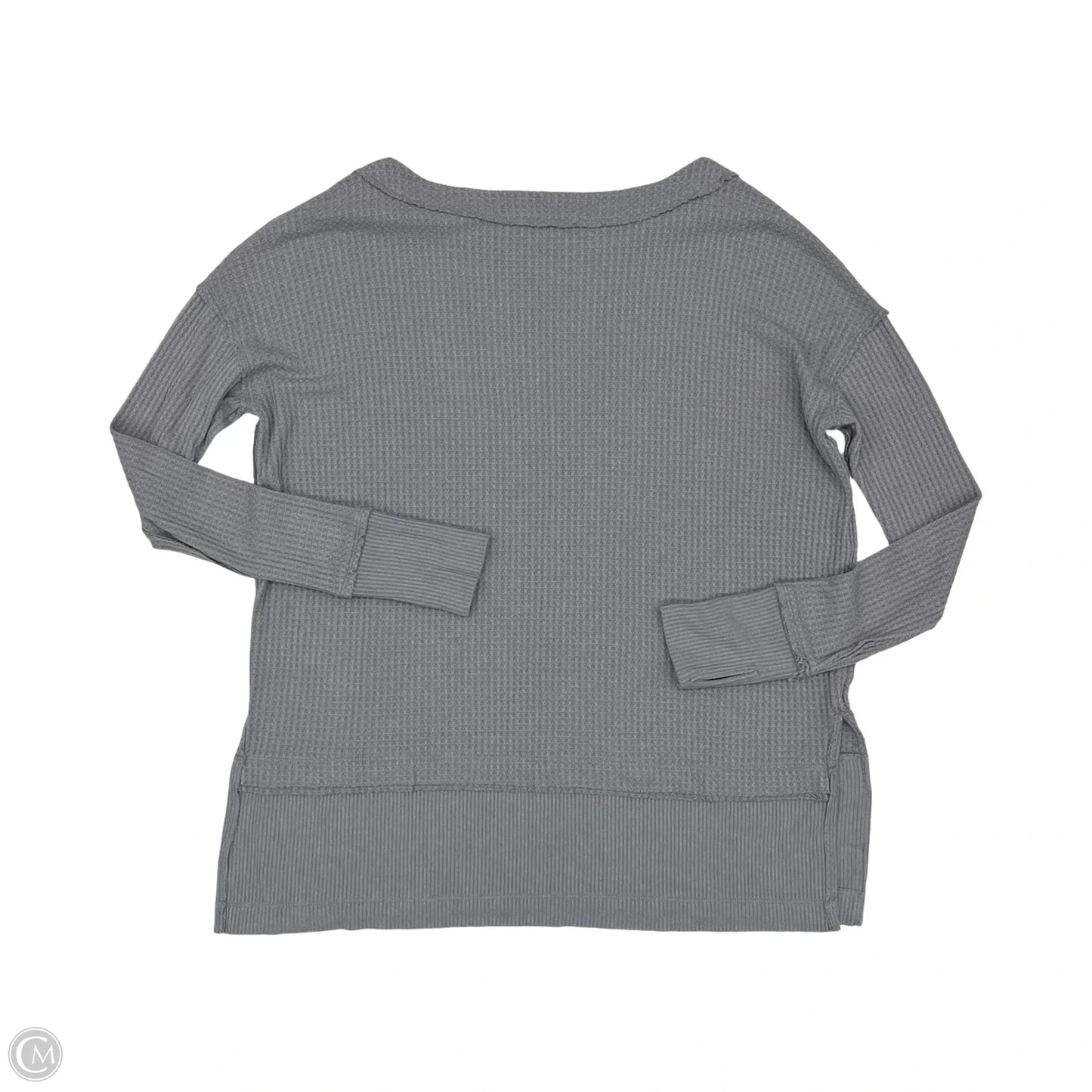 Tunic Long Sleeve By We The Free In Grey, Size: M