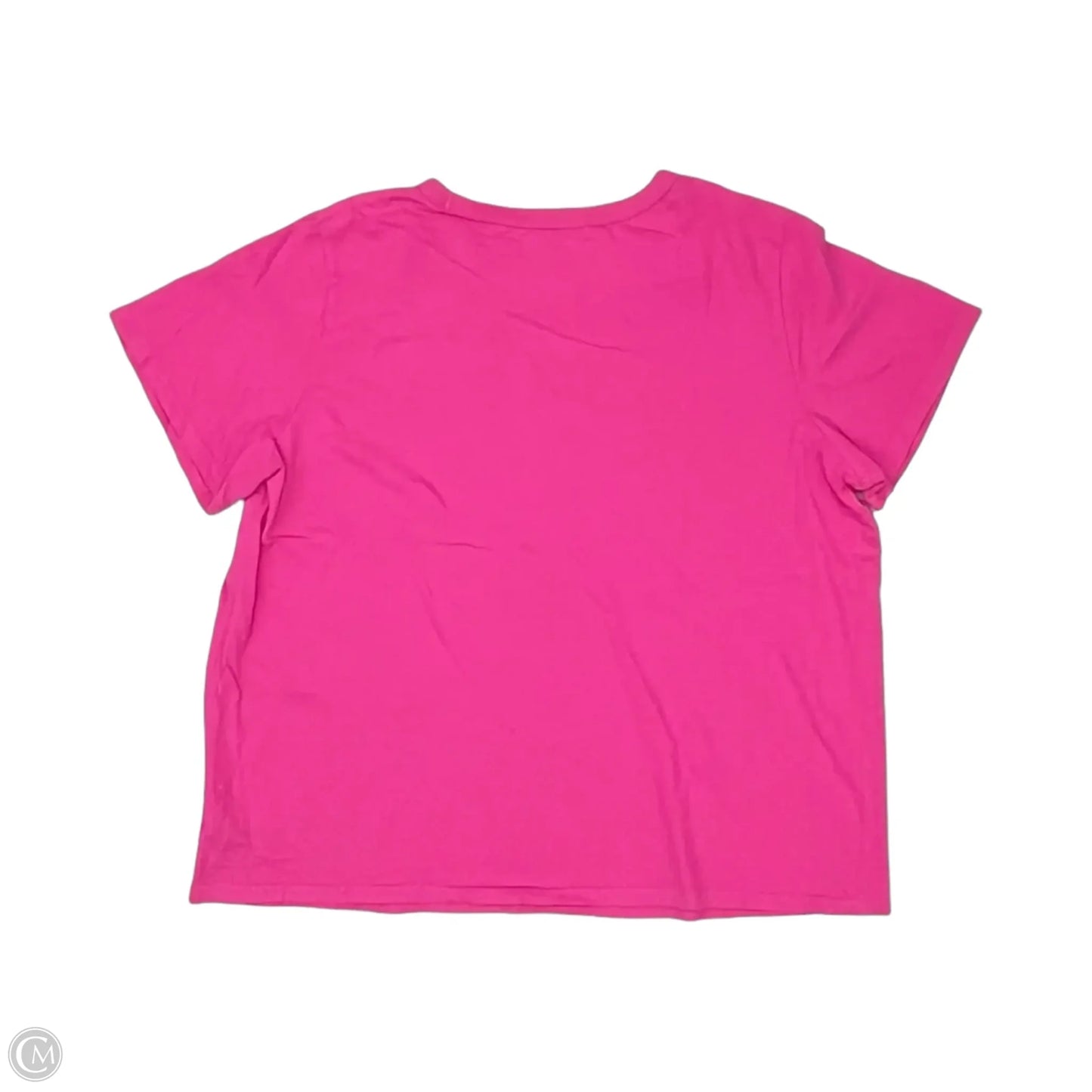 Top Short Sleeve Basic By Old Navy In Pink, Size: Xl