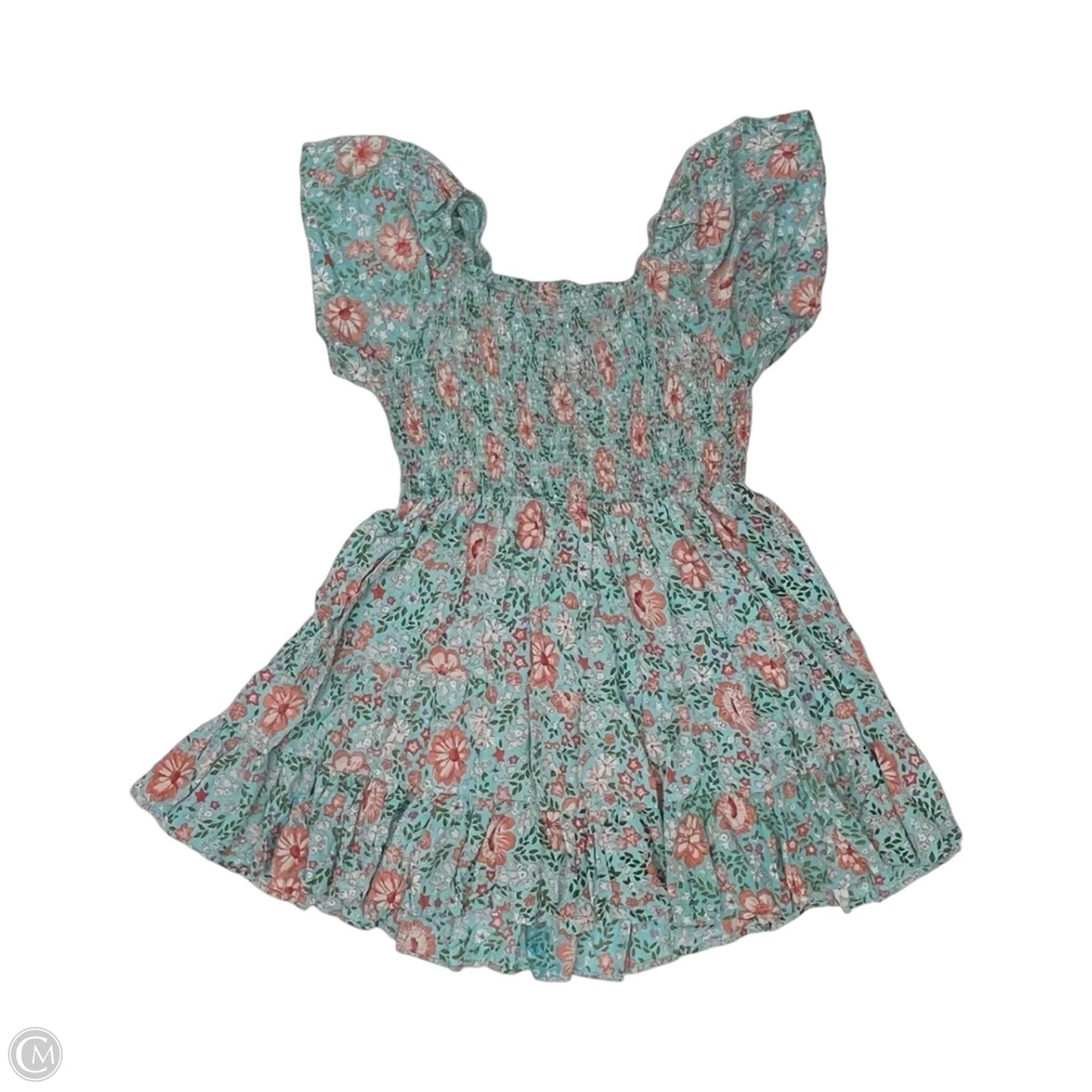 Dress Party Short By Angie In Aqua, Size: 2x