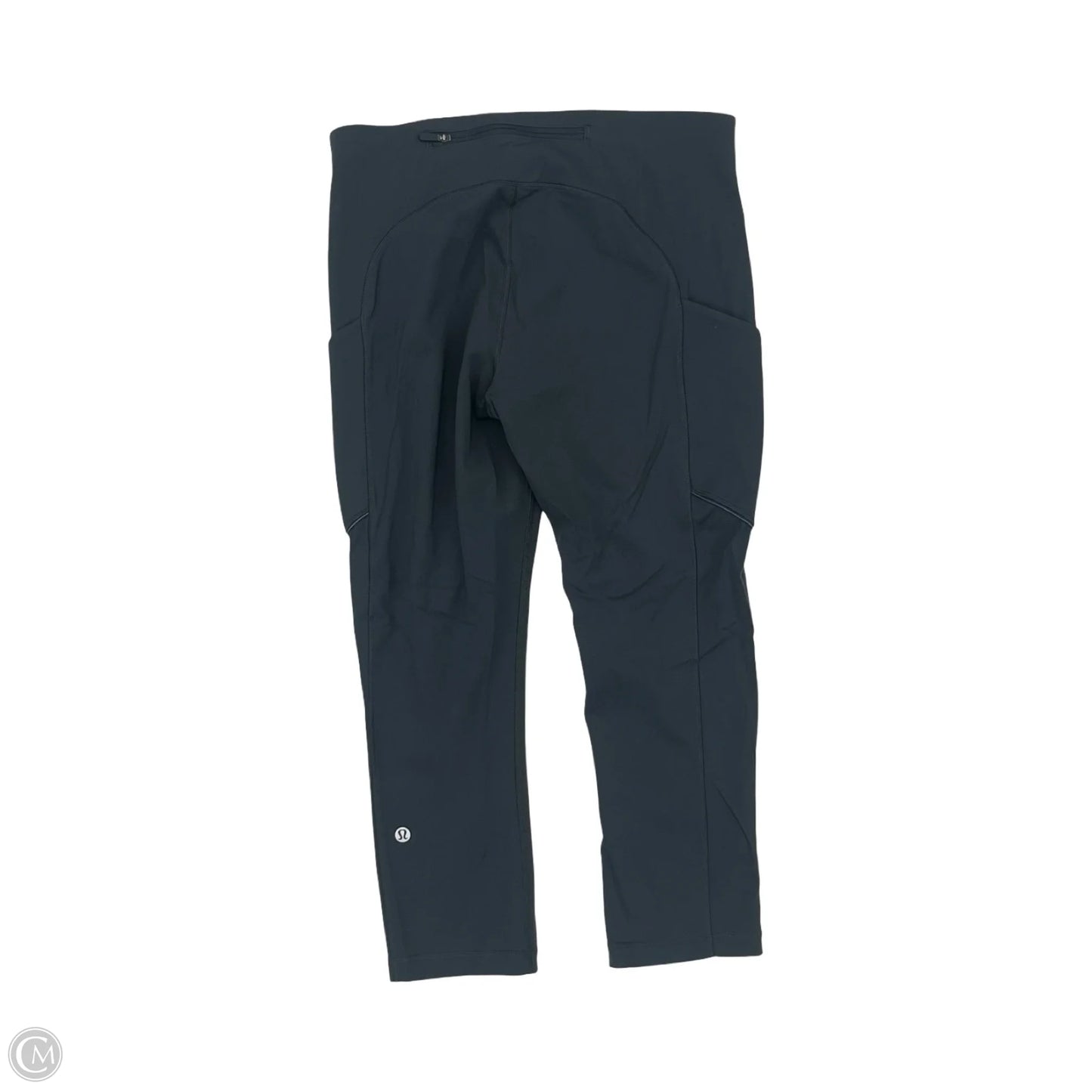 Athletic Leggings Capris By Lululemon In Grey, Size: M