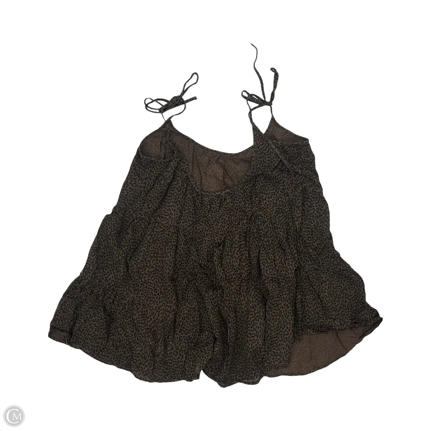 Swimwear Cover-up By Lands End In Animal Print, Size: 2x