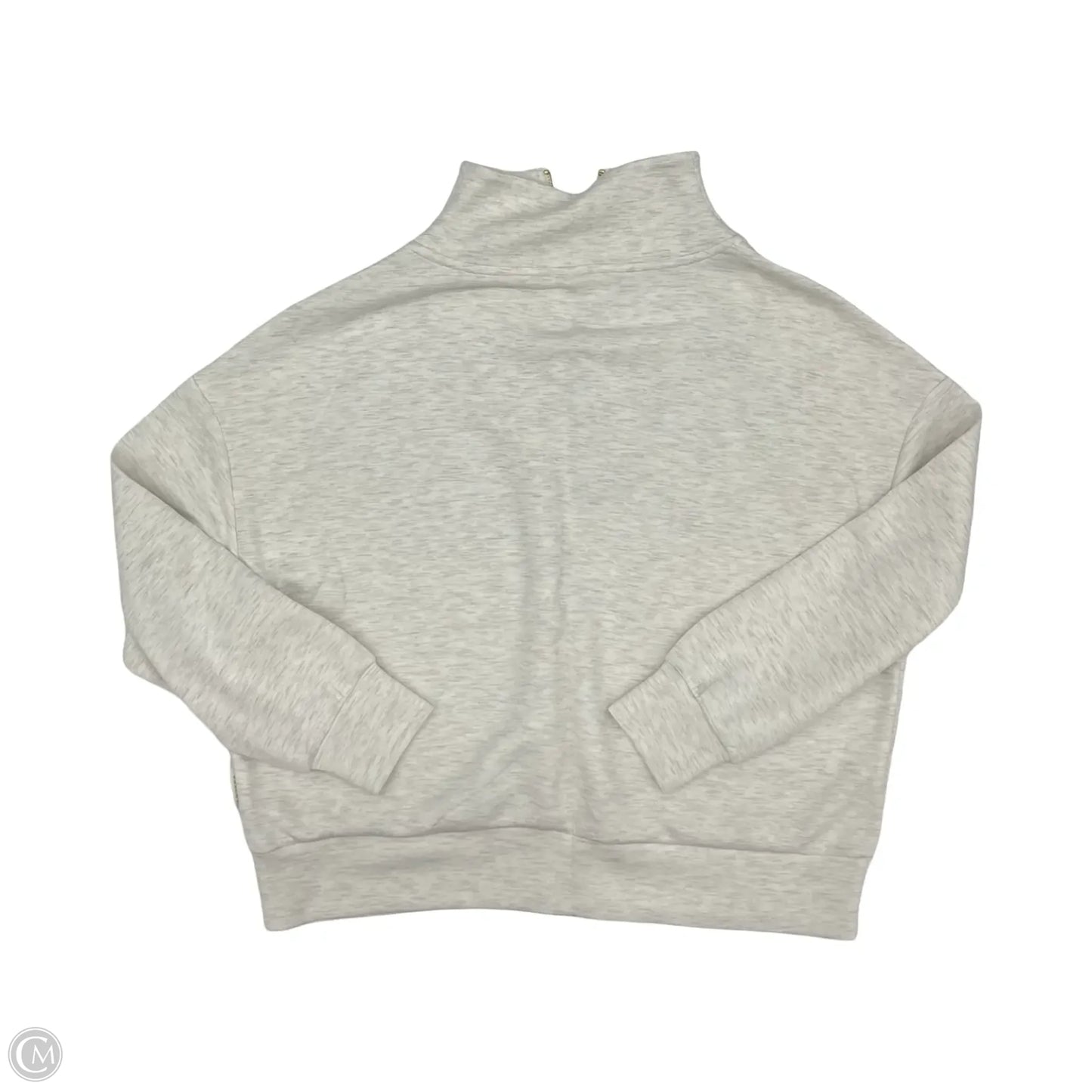 Athletic Sweatshirt Collar By Varley In Cream, Size: Xl