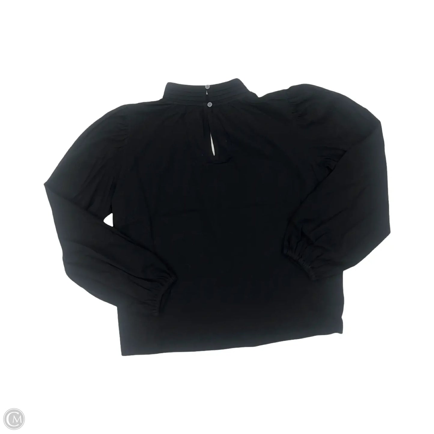 Top Long Sleeve By Loft In Black, Size: M