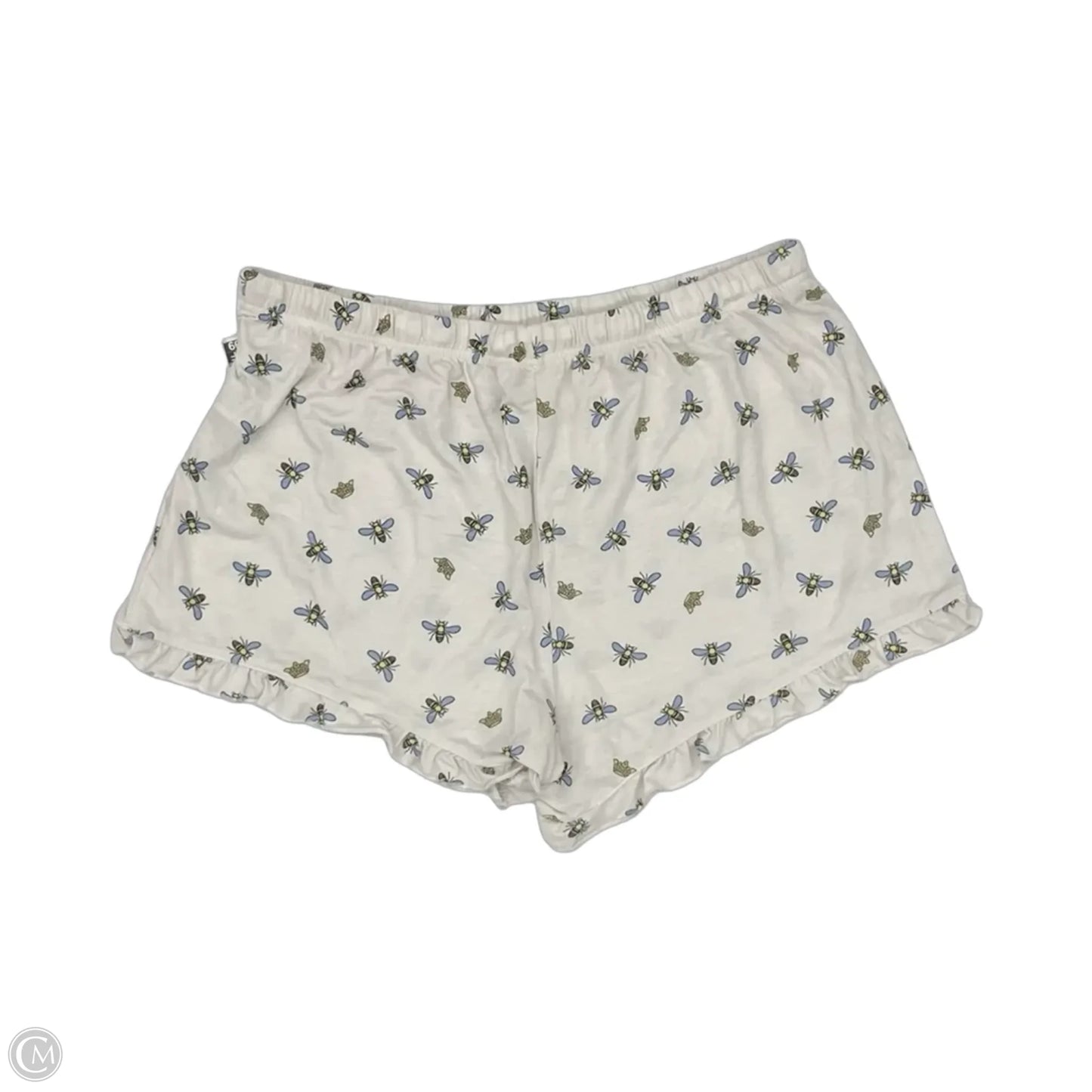 Pajama Pants By Clothes Mentor In White, Size: 1x