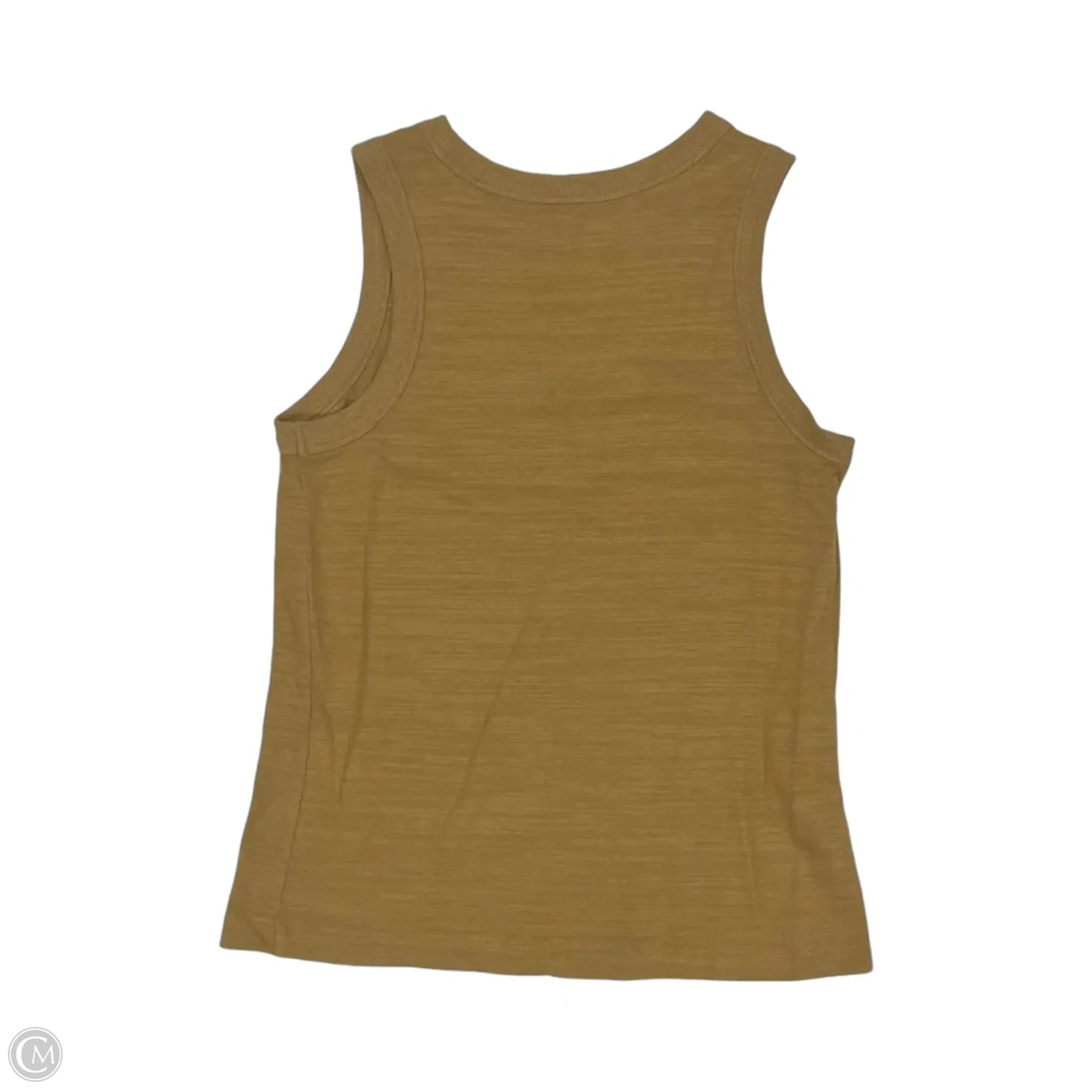 Top Sleeveless By Loft In Tan, Size: S