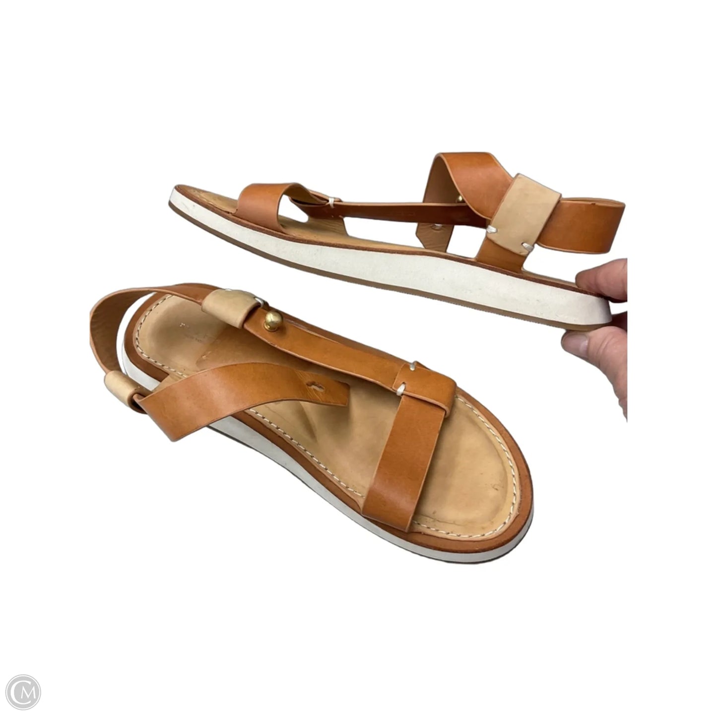 Sandals Flats By Rag And Bone In Tan, Size: 6