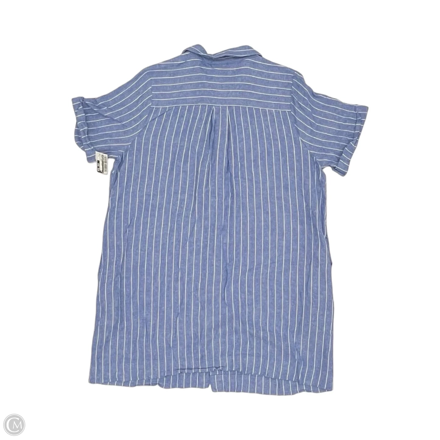 Dress Casual Short By Old Navy In Blue & White, Size: L