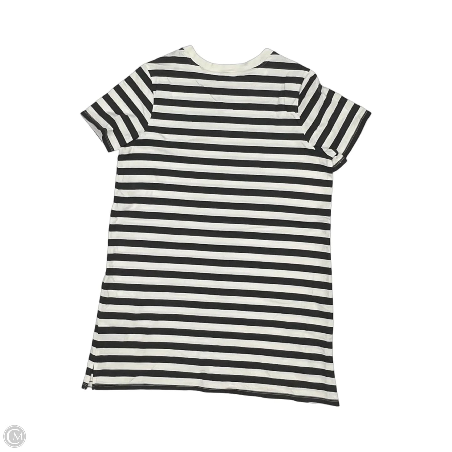Dress Casual Short By Old Navy In Grey & White, Size: L