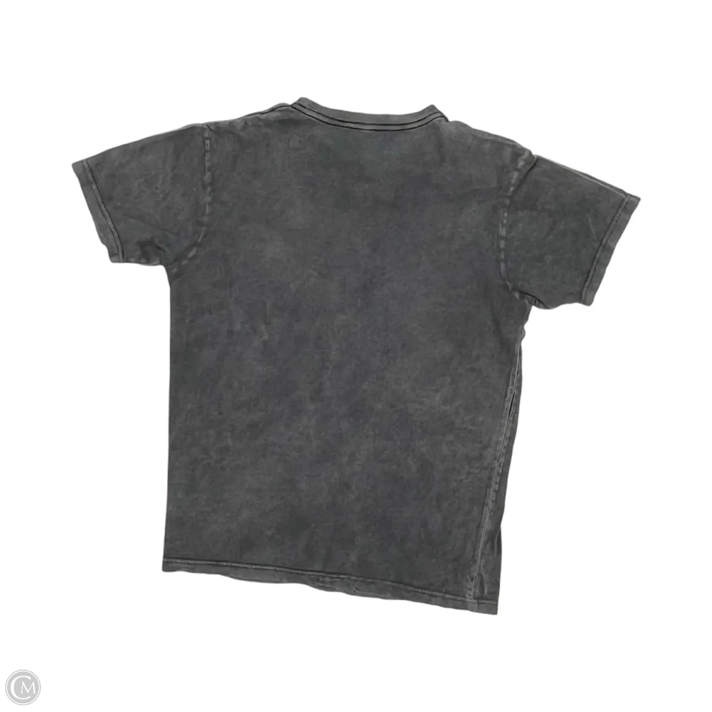 Top Short Sleeve By Clothes Mentor In Grey, Size: M