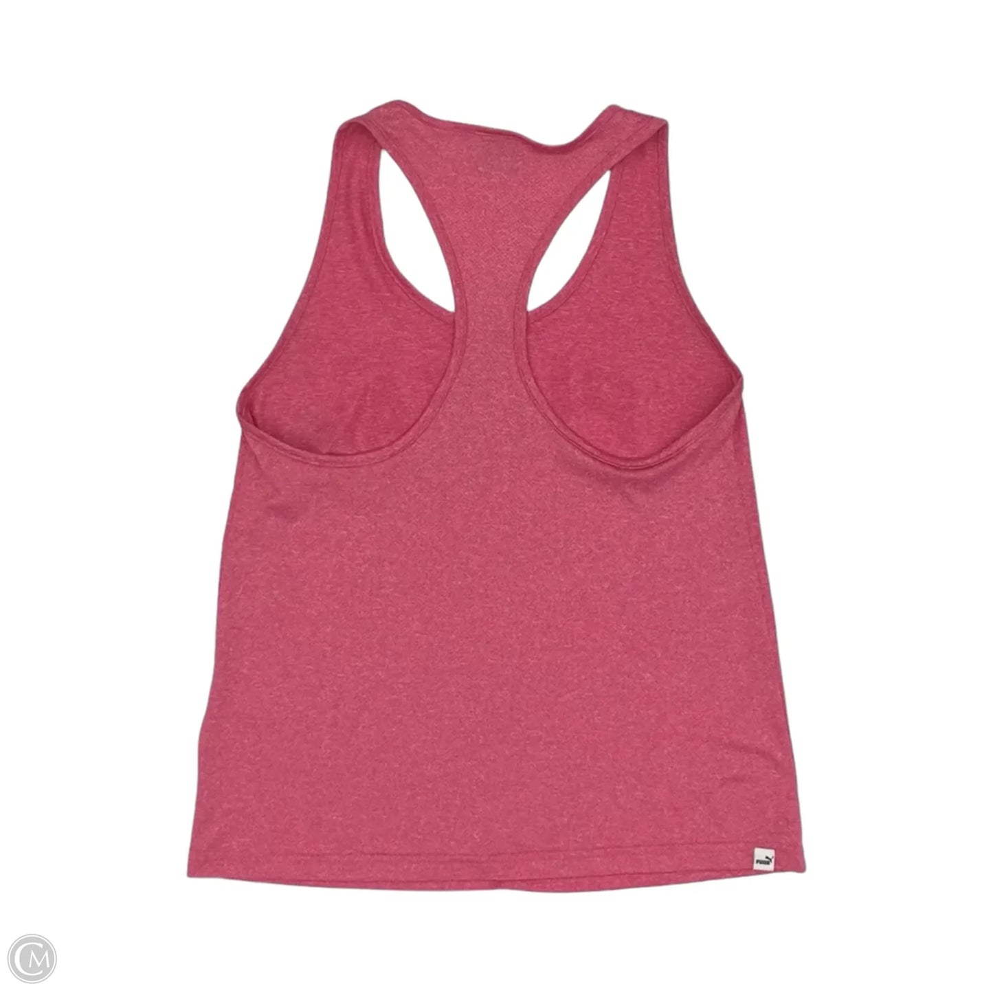 Athletic Tank Top By Puma In Pink, Size: S