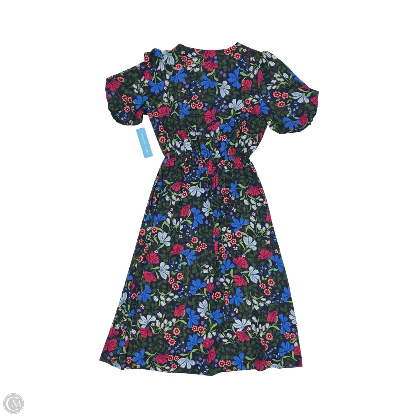 Dress Party Midi By Draper James In Blue & Green, Size: Xs