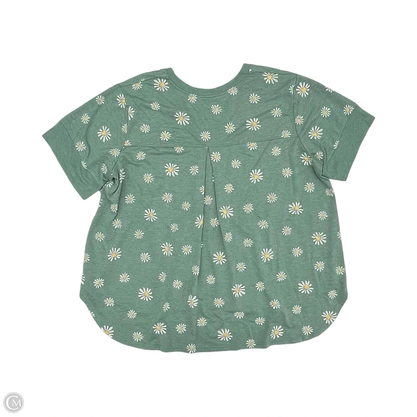 Top Short Sleeve By Jane And Delancey In Green, Size: 2x