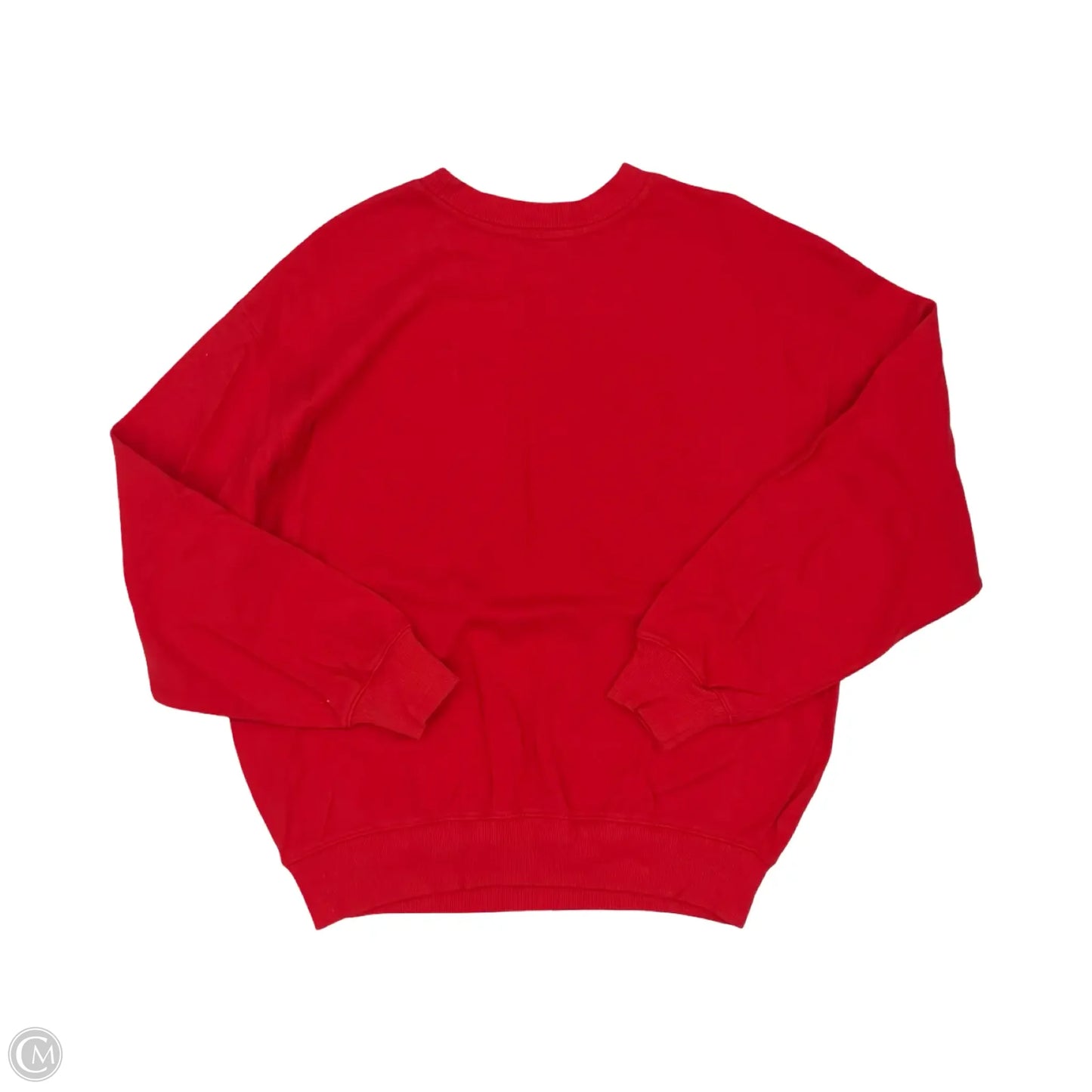 Sweatshirt Crewneck By Tres Bien In Red, Size: S