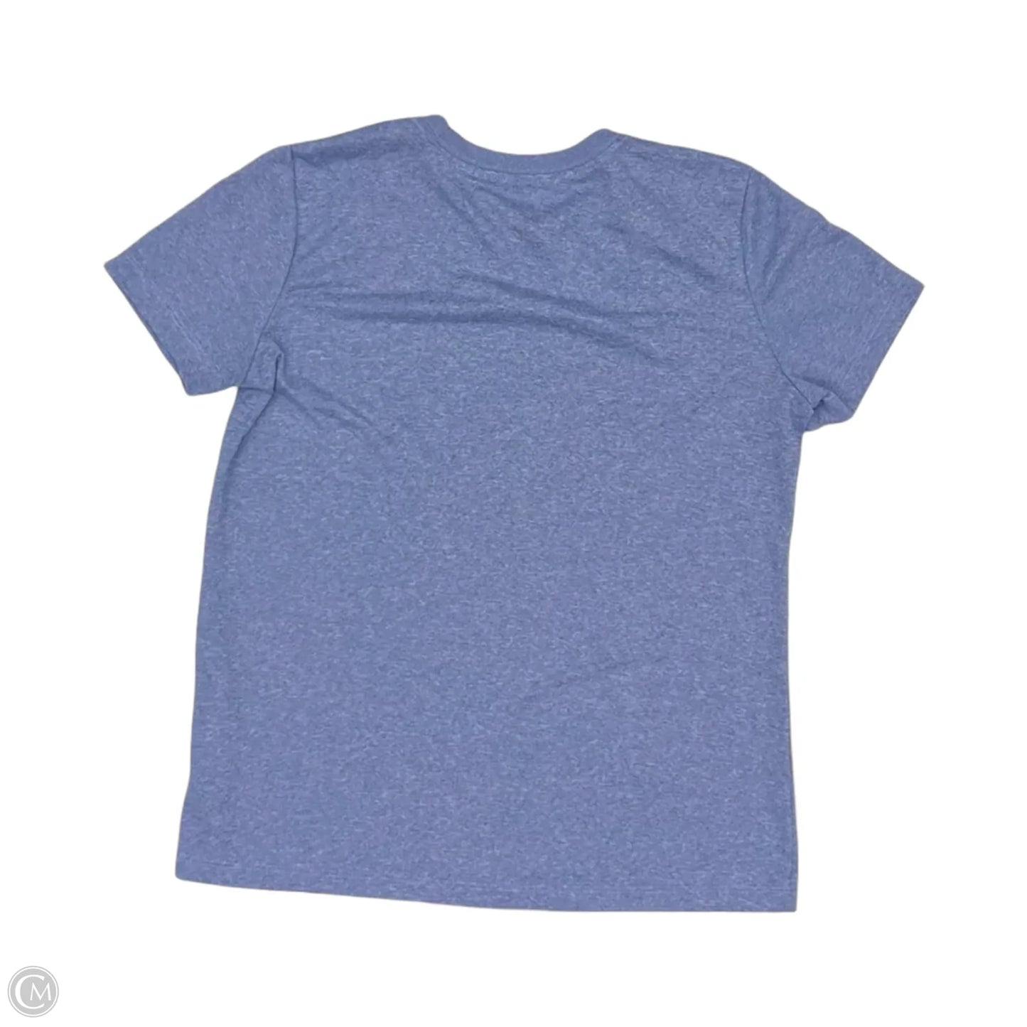 Athletic Top Short Sleeve By Nike Apparel In Blue, Size: M