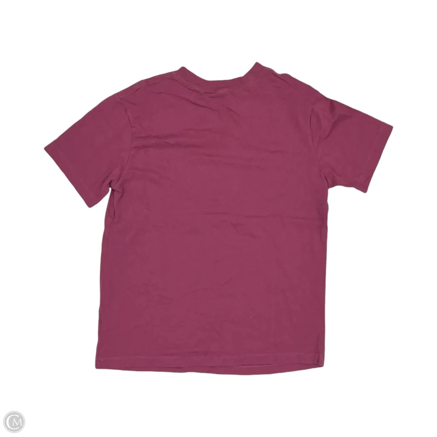 Athletic Top Short Sleeve By Nike Apparel In Maroon, Size: Xs