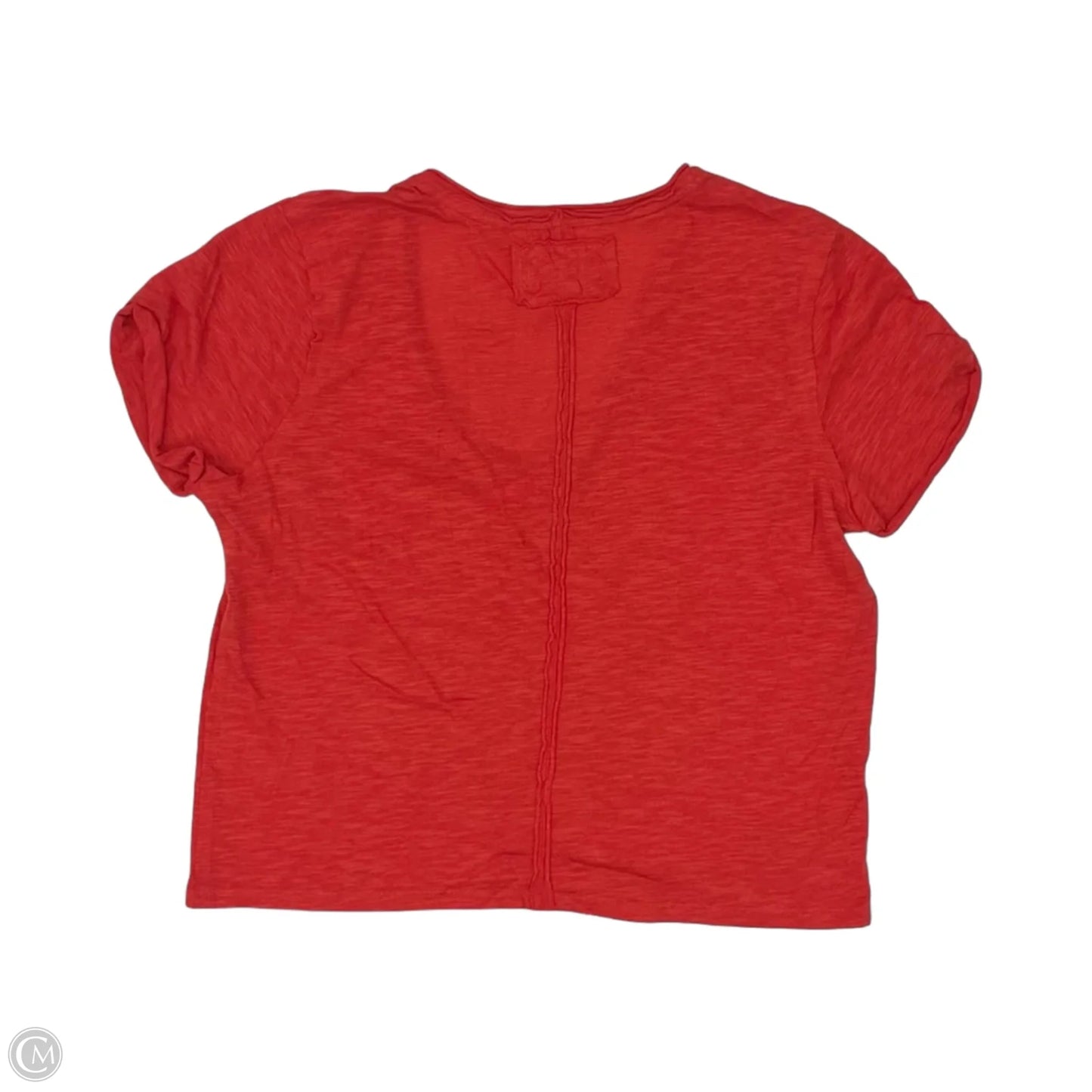 Top Short Sleeve By We The Free In Red, Size: L